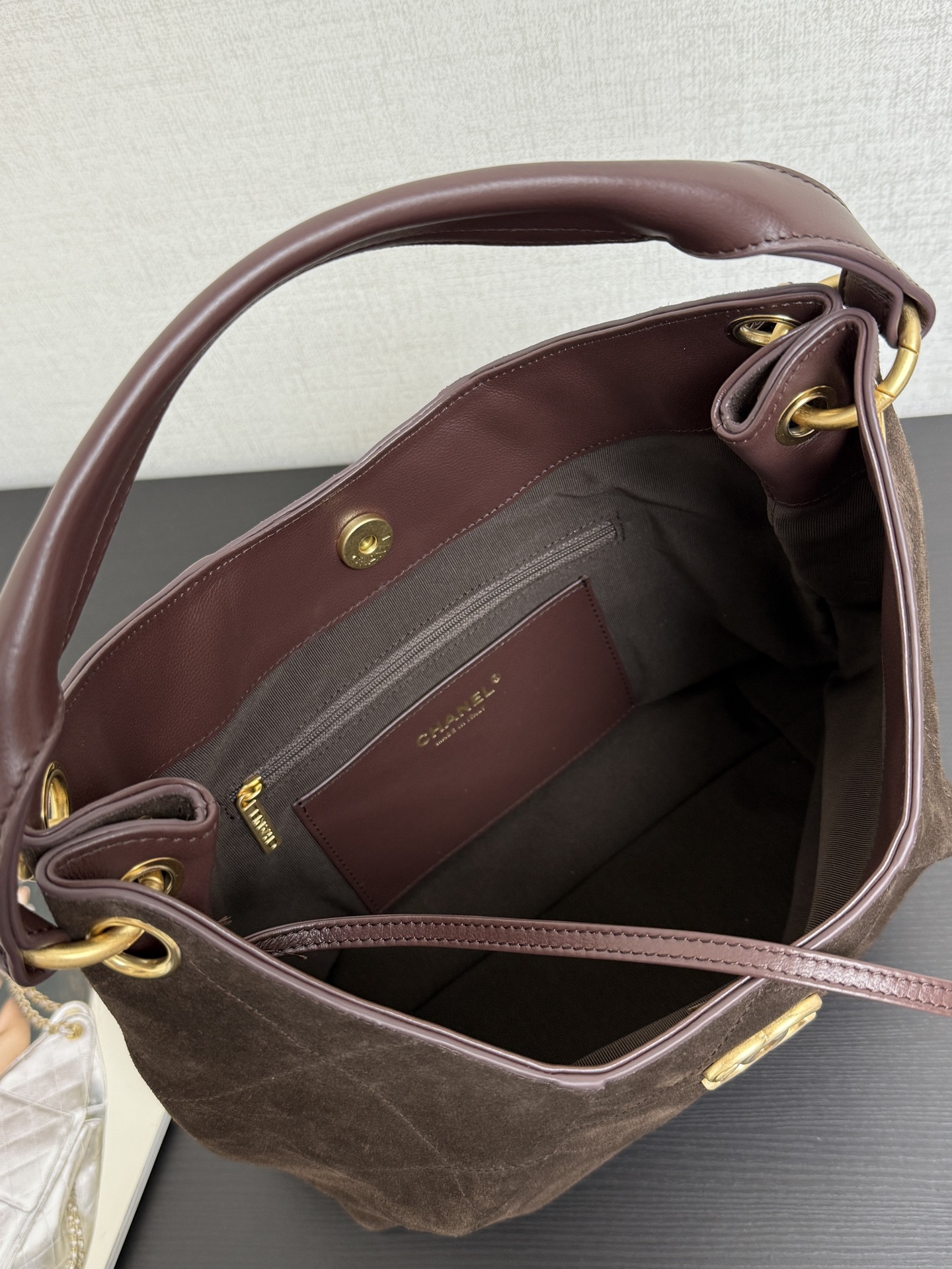 Ch@nel Hobo Handbag-32*20*9CM
