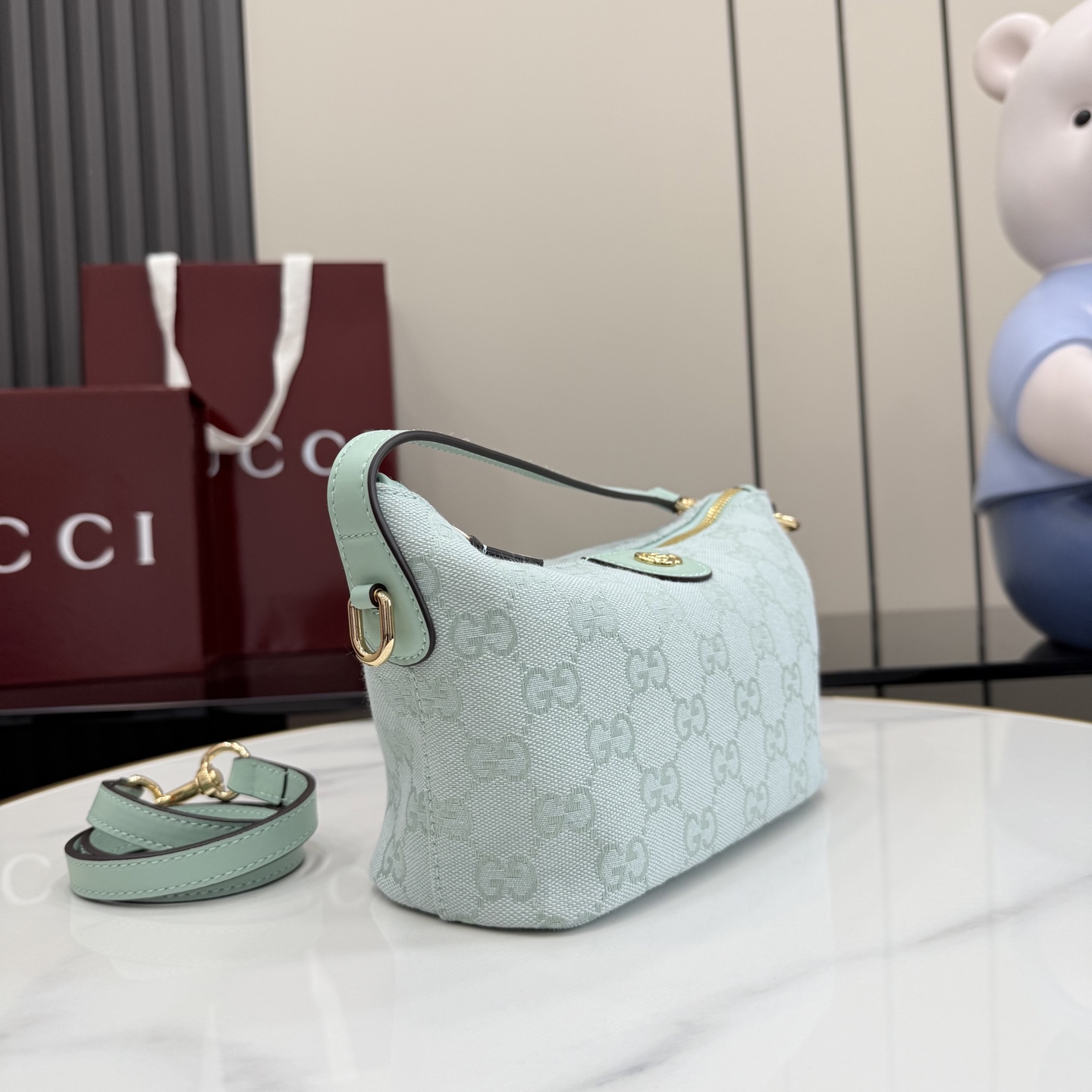 Gvc*1 Vanity Medium Top Handle Bag -19*10*9CM