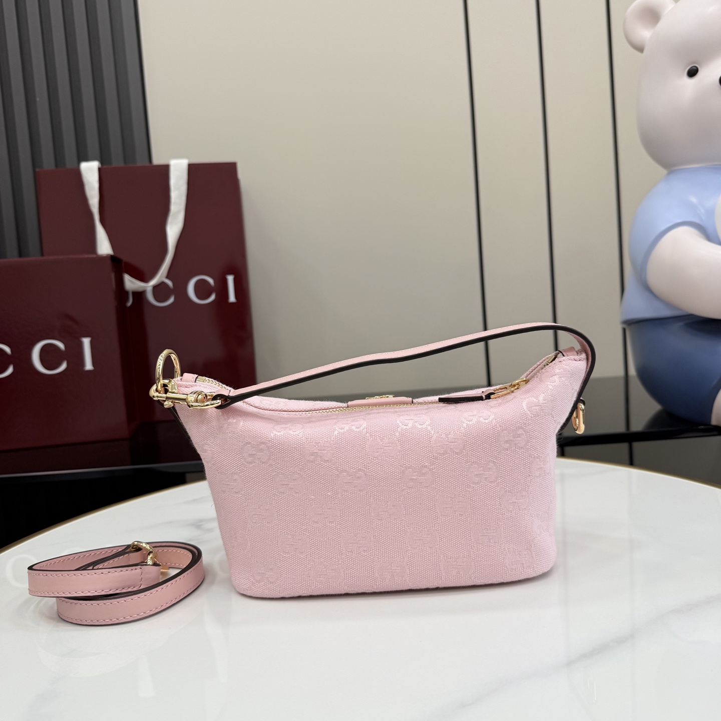 Gvc*1 Vanity Medium Top Handle Bag -19*10*9CM