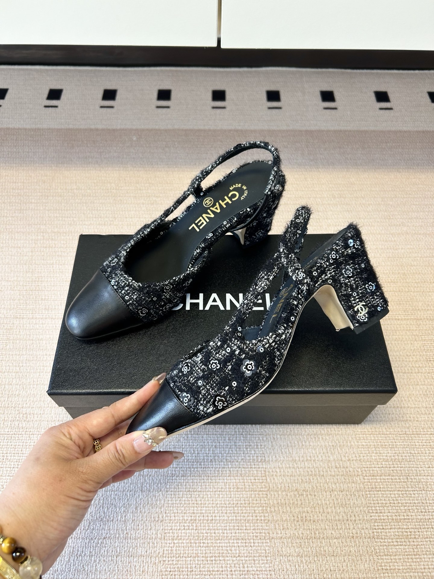 Cha*el Slingback-5.5CM