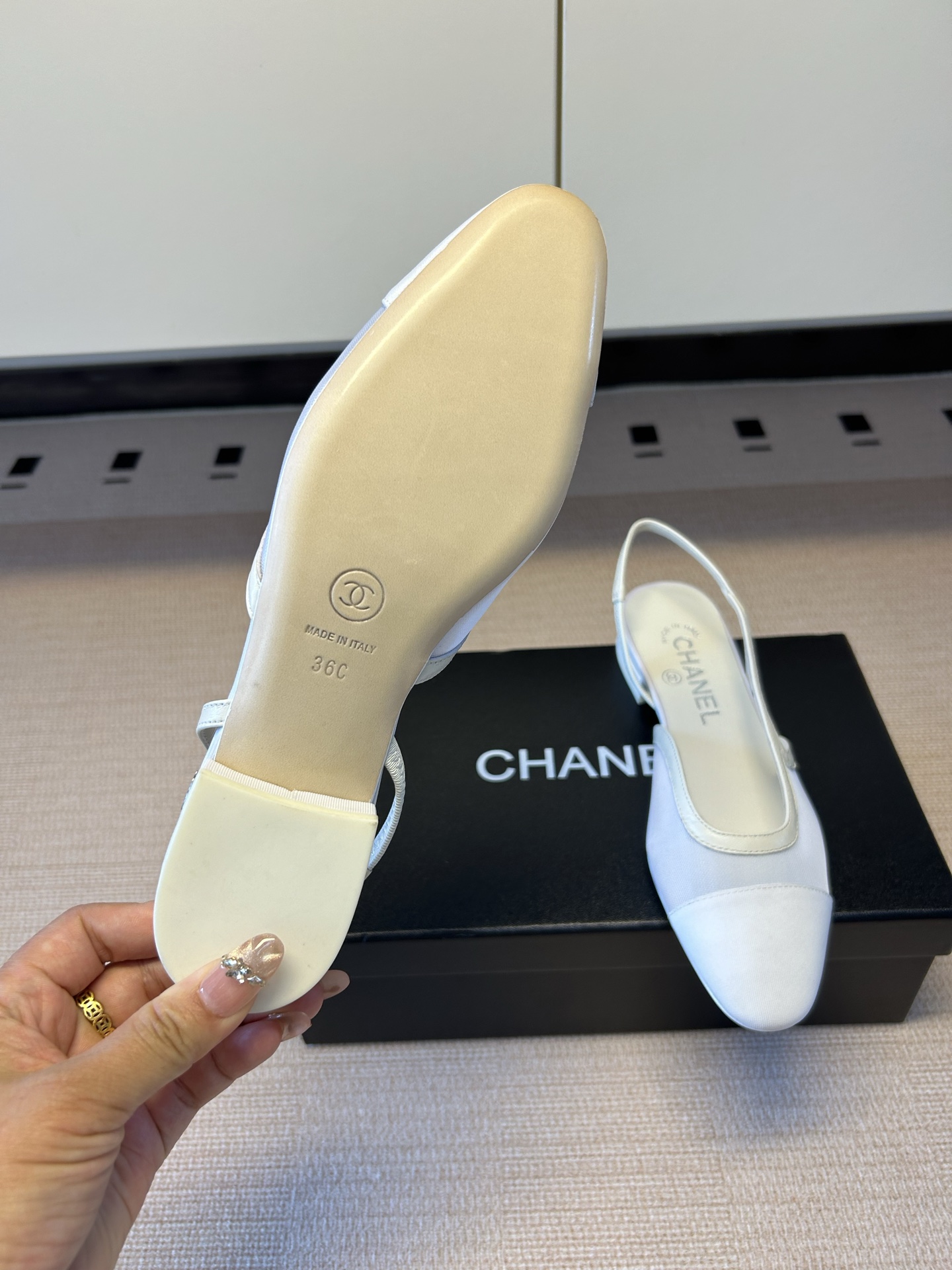 Cha*el Slingback-1.5CM