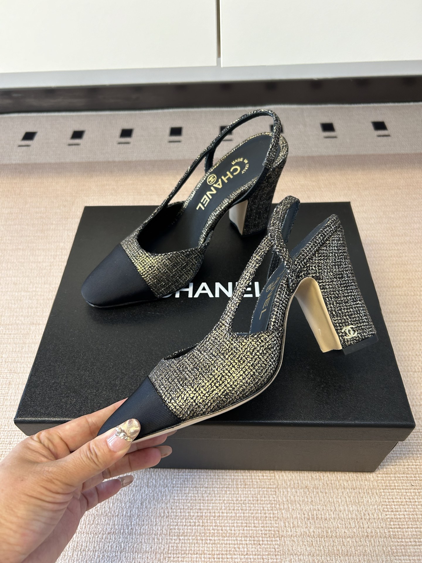 Cha*el Slingback-9.5CM