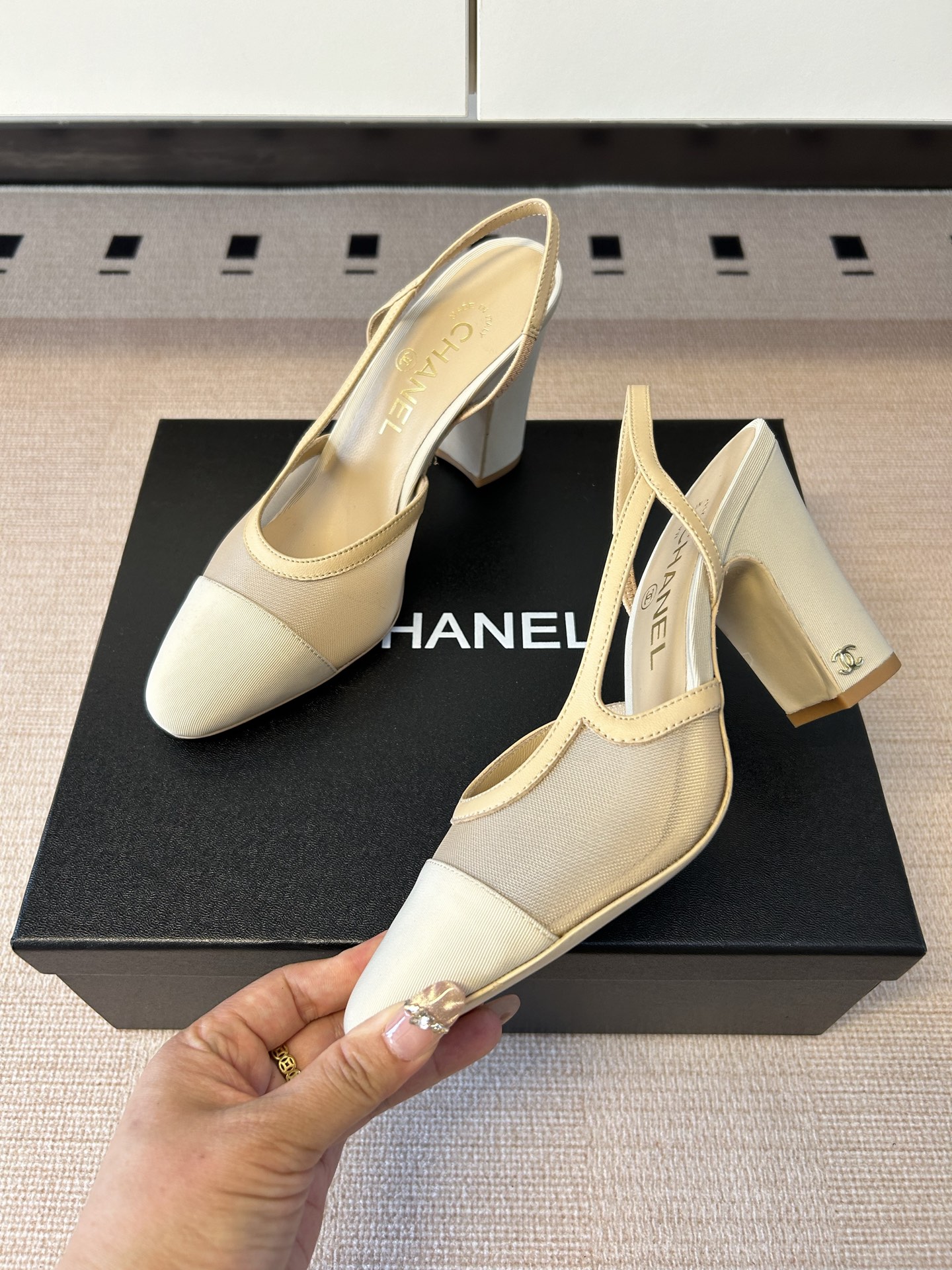 Cha*el Slingback-9.5CM
