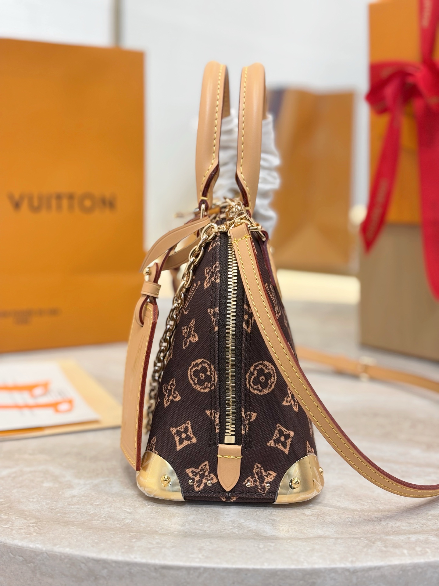 LV Alma Trunk BB Other Monogram Canvas-22x19x11CM