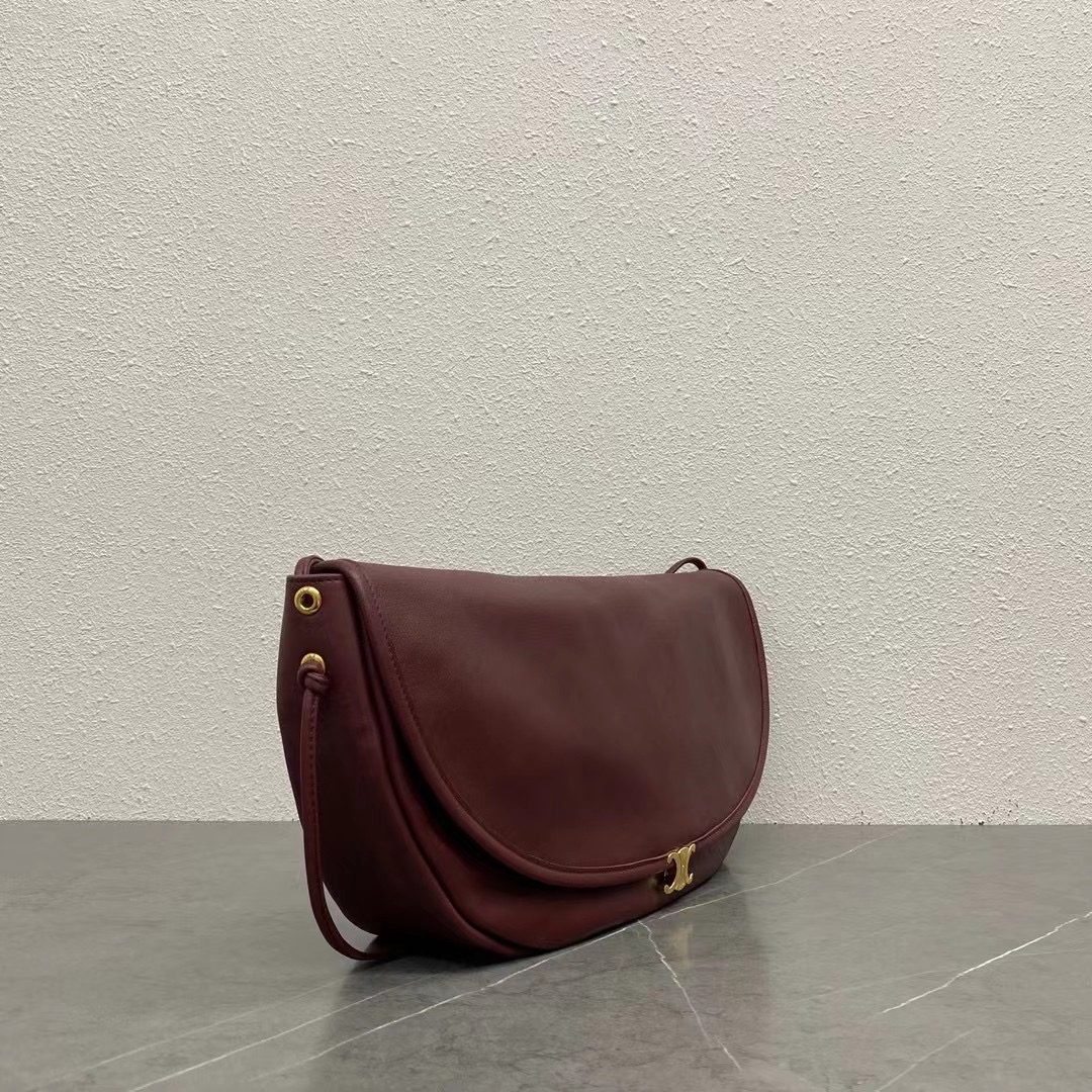 Celin* Halfmoon Soft Triomphe Bag-46x19x10CM
