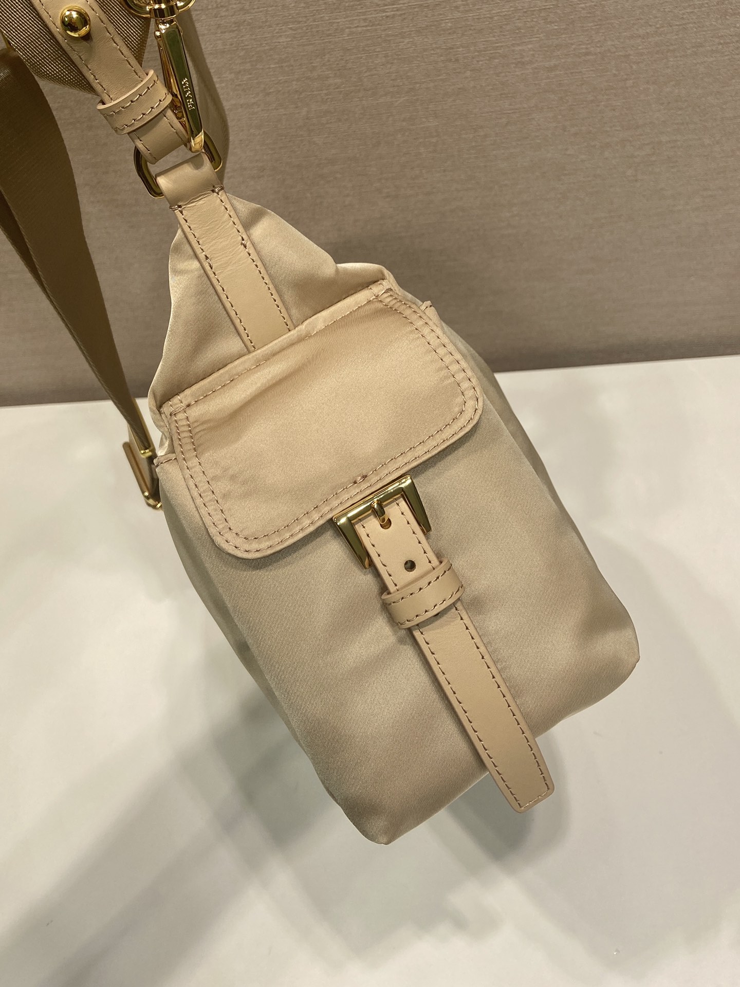 Pra*a 1BC264 Shoulder Bag-32*22*11.5CM