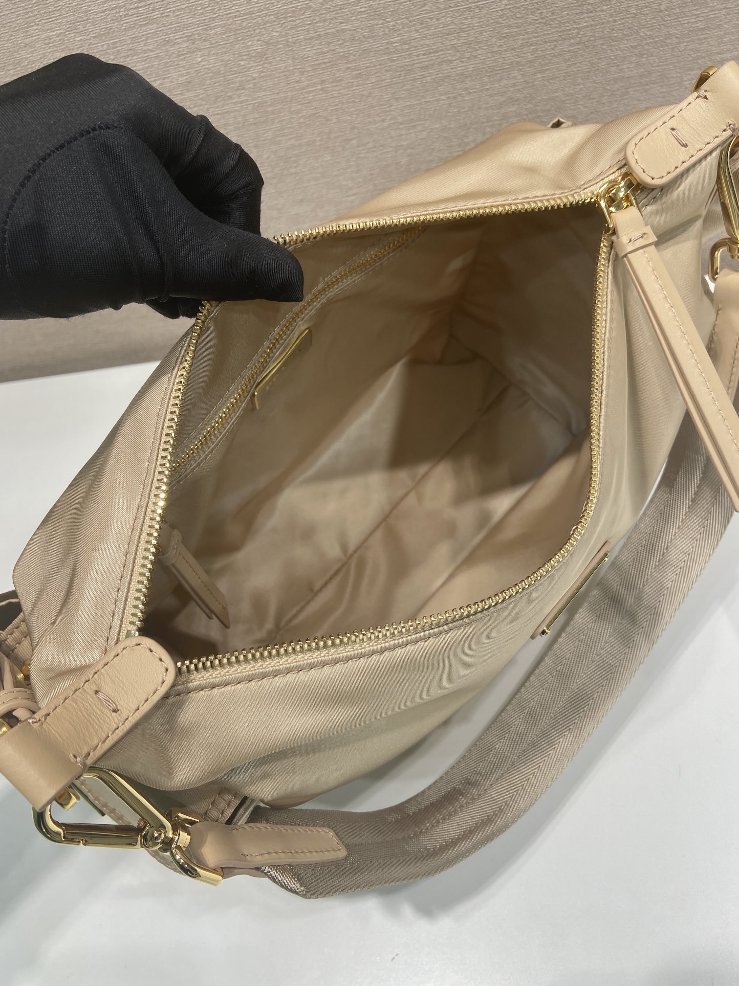 Pra*a 1BC264 Shoulder Bag-32*22*11.5CM