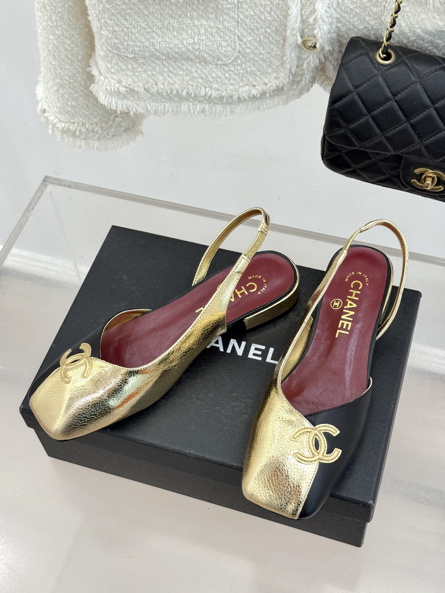 Cha*el 2026ss Slingback