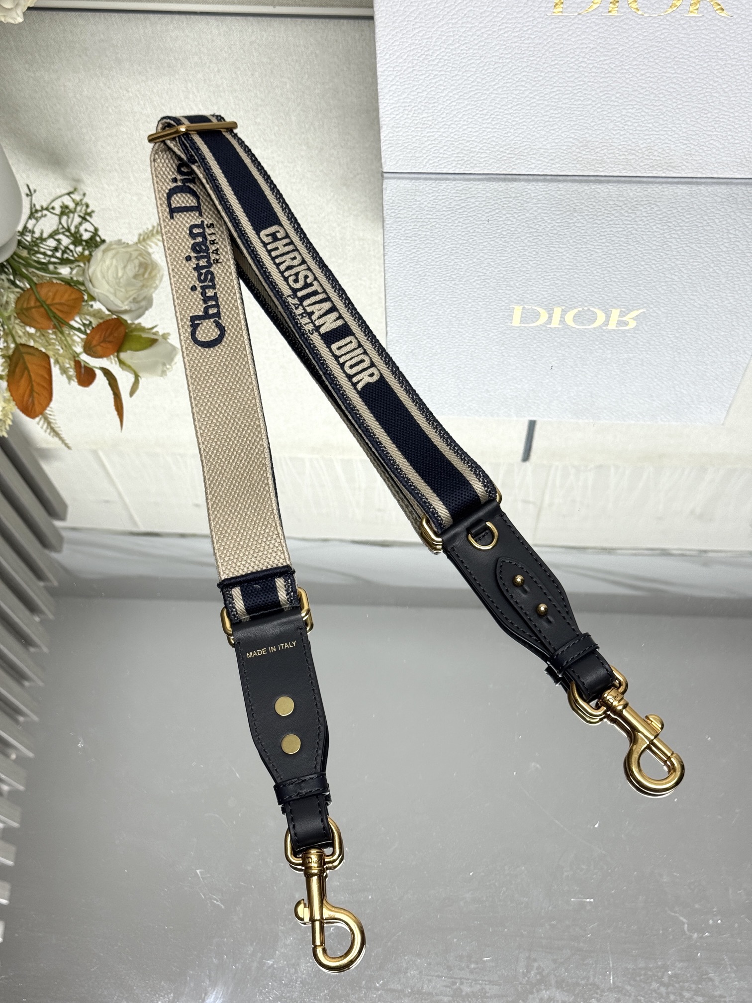 Diro Straps(Navy Blue)-3.8CM