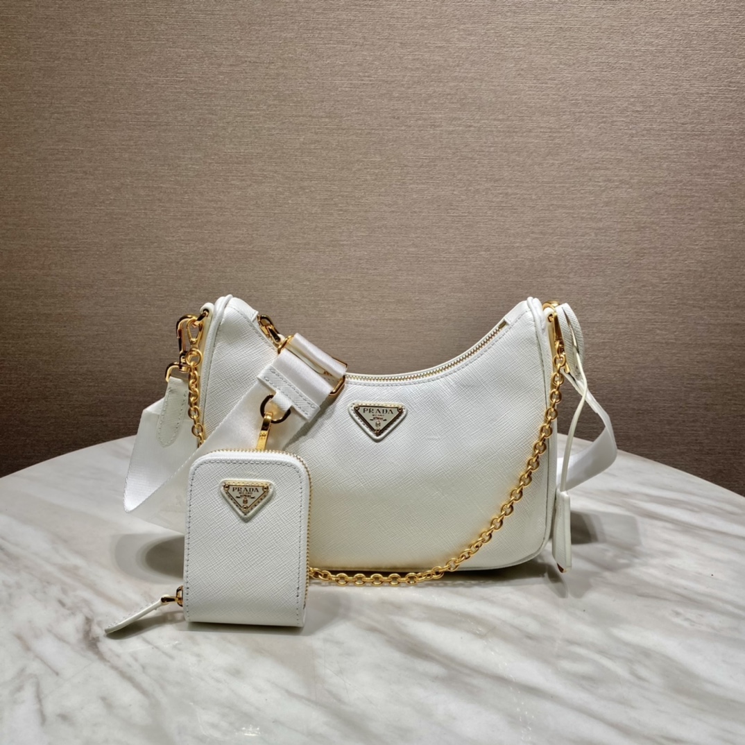 Pra*a Hobo Bag-BH204 -23*17*6.5CM