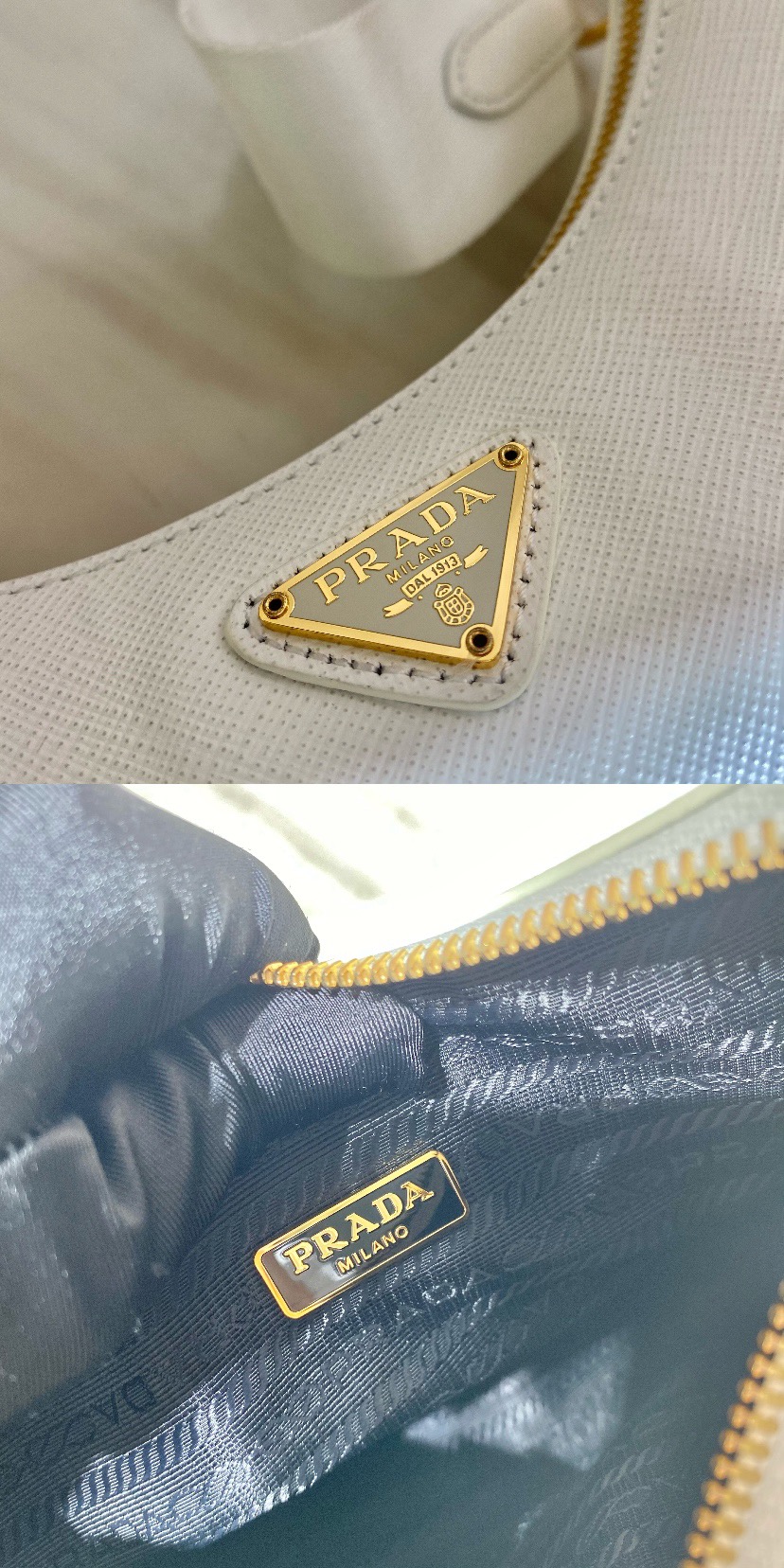 Pra*a Hobo Bag-BH204 -23*17*6.5CM