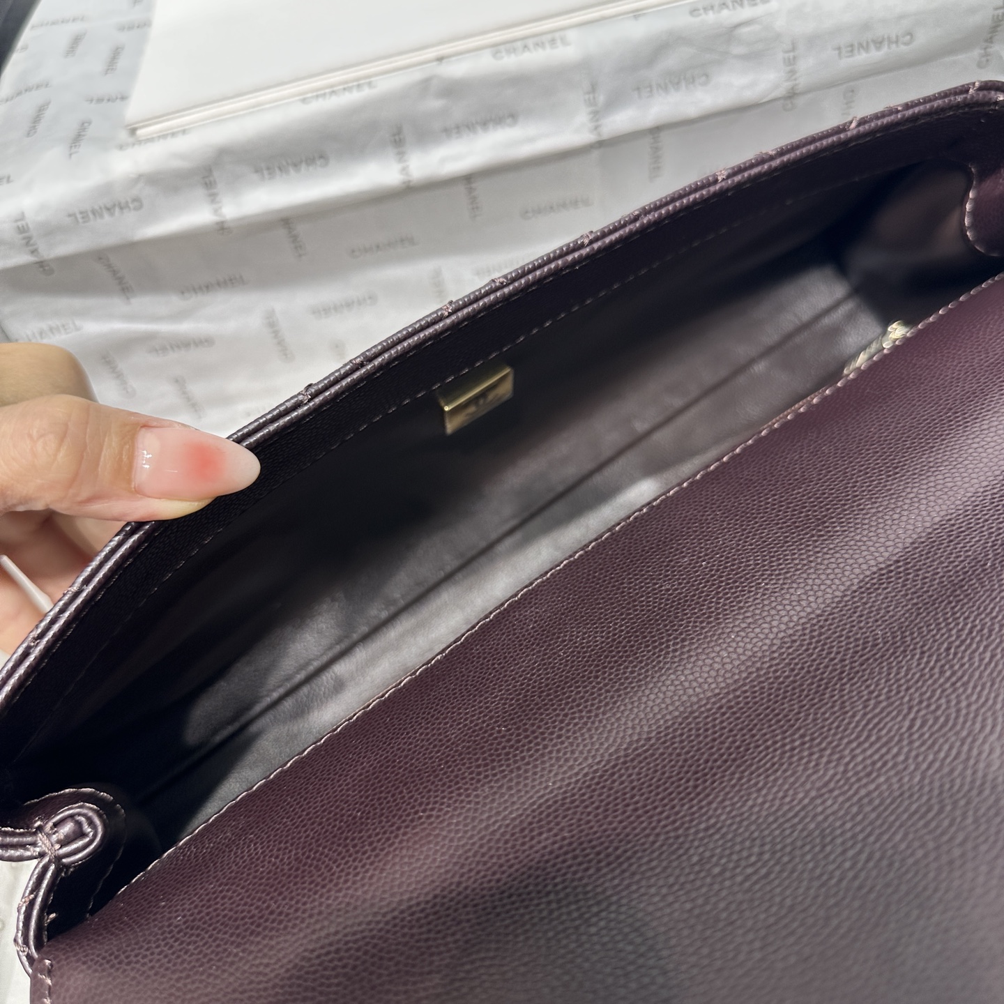Ch@nel Coco Handle Flap Bag-32CM