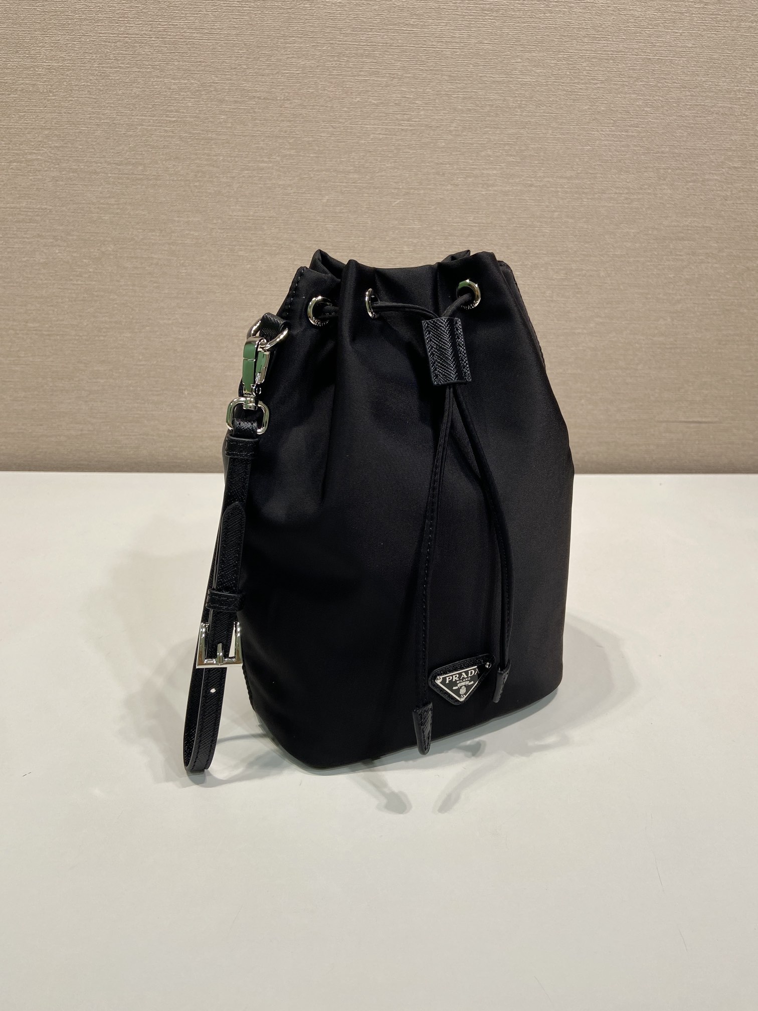 Pra*a Re-Nylon Bucket Bag-1N369-15.5*23*10CM