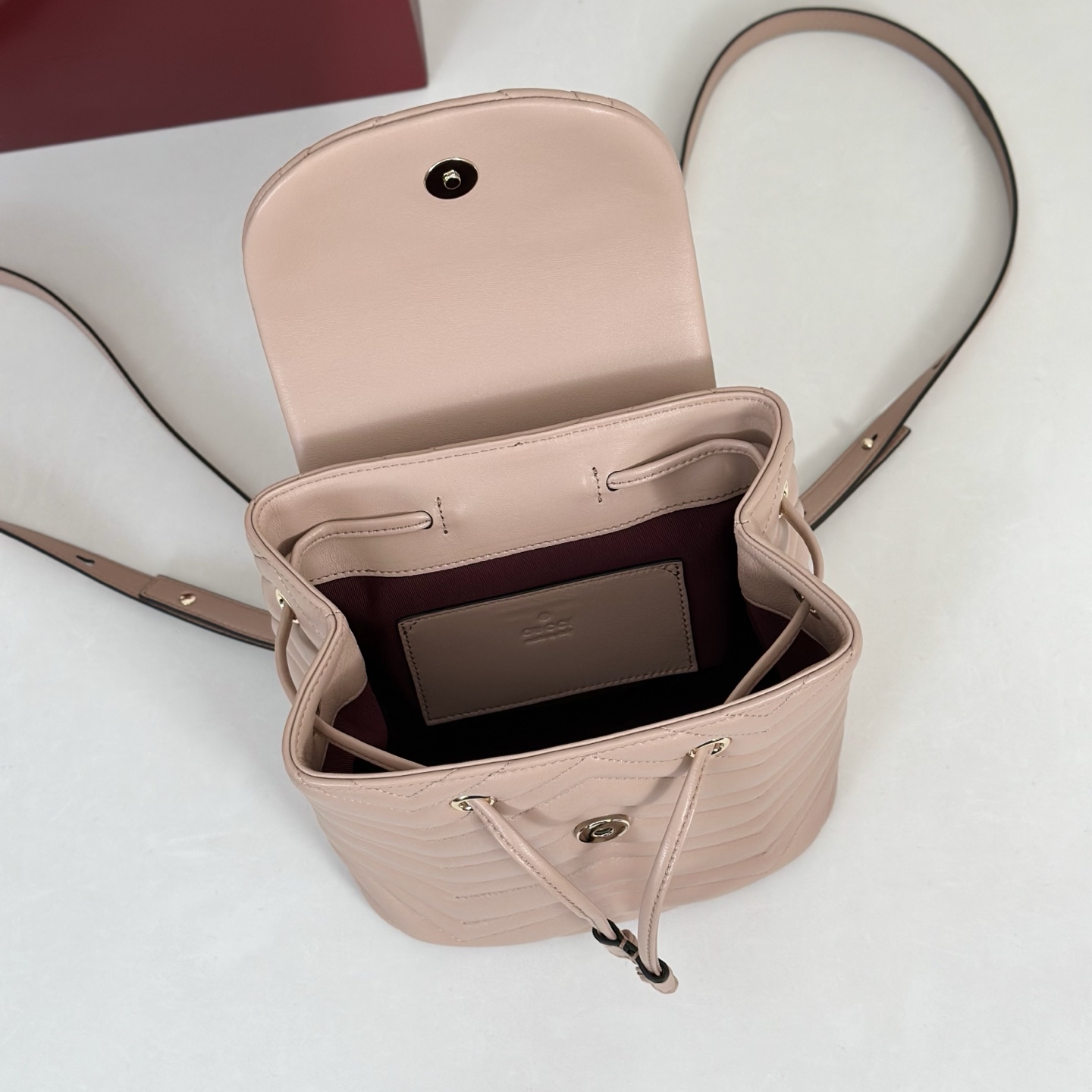 Gvc*1 Mini Marmont Backpack-20*11*18CM