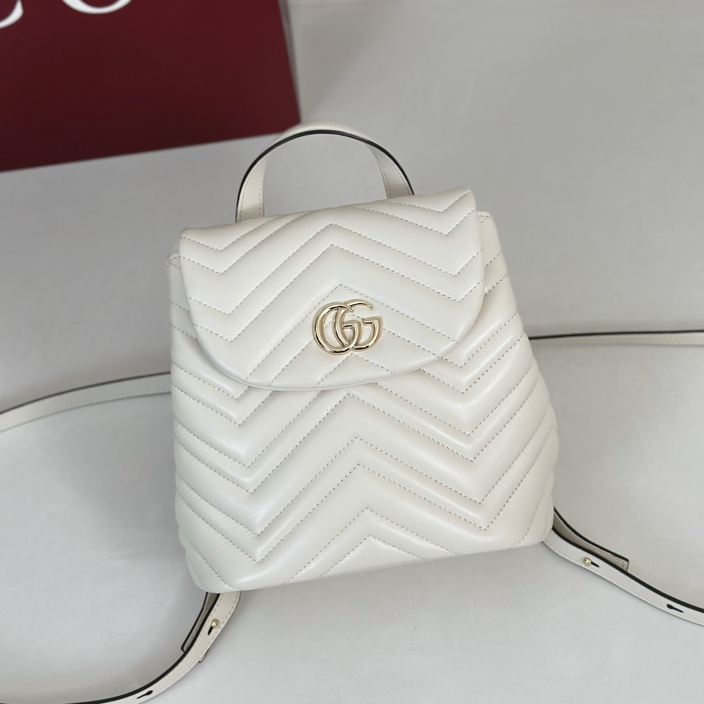 Gvc*1 Mini Marmont Backpack-20*11*18CM