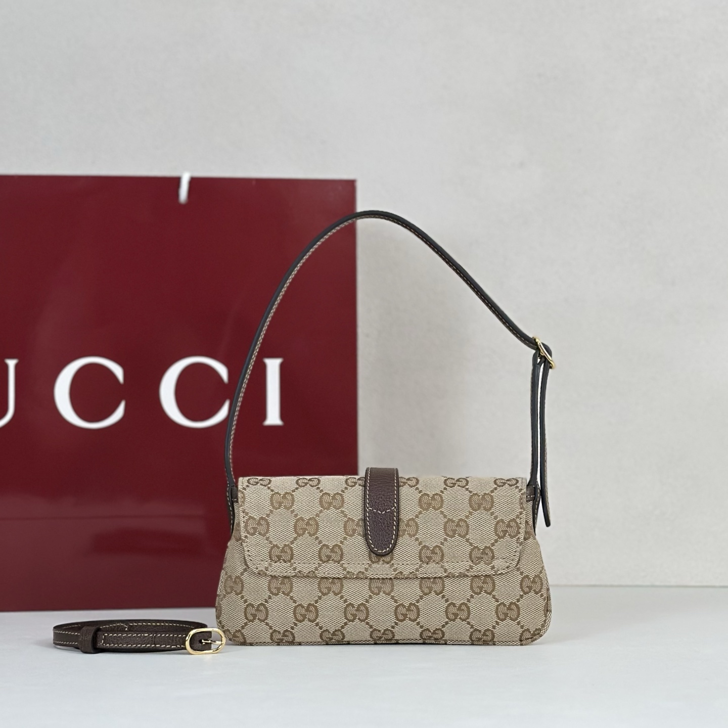 Guc*ci Jackie 1961 Small Sholder Bag-21.5*11.5*2CM