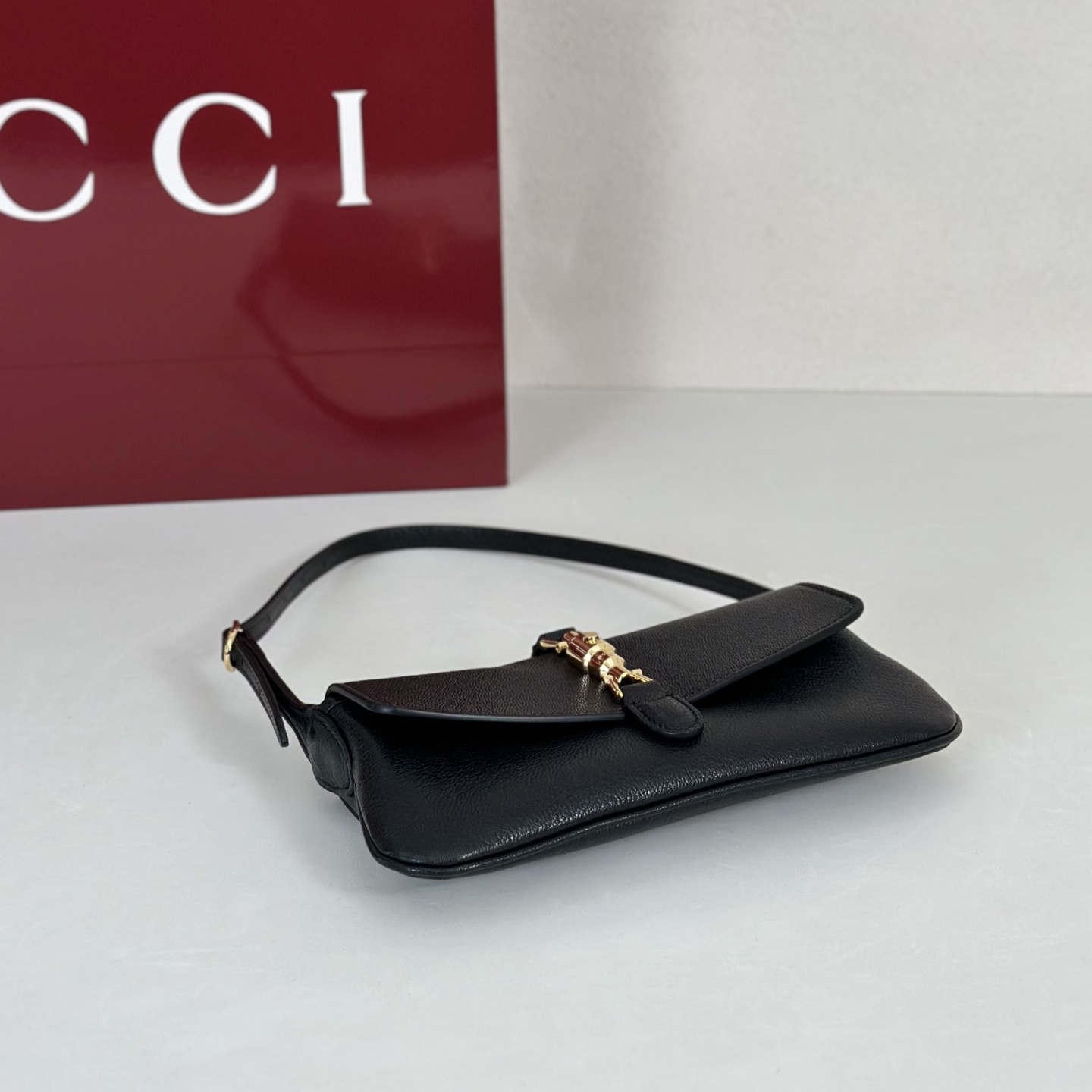Guc*ci Jackie 1961 Small Sholder Bag-21.5*11.5*2CM