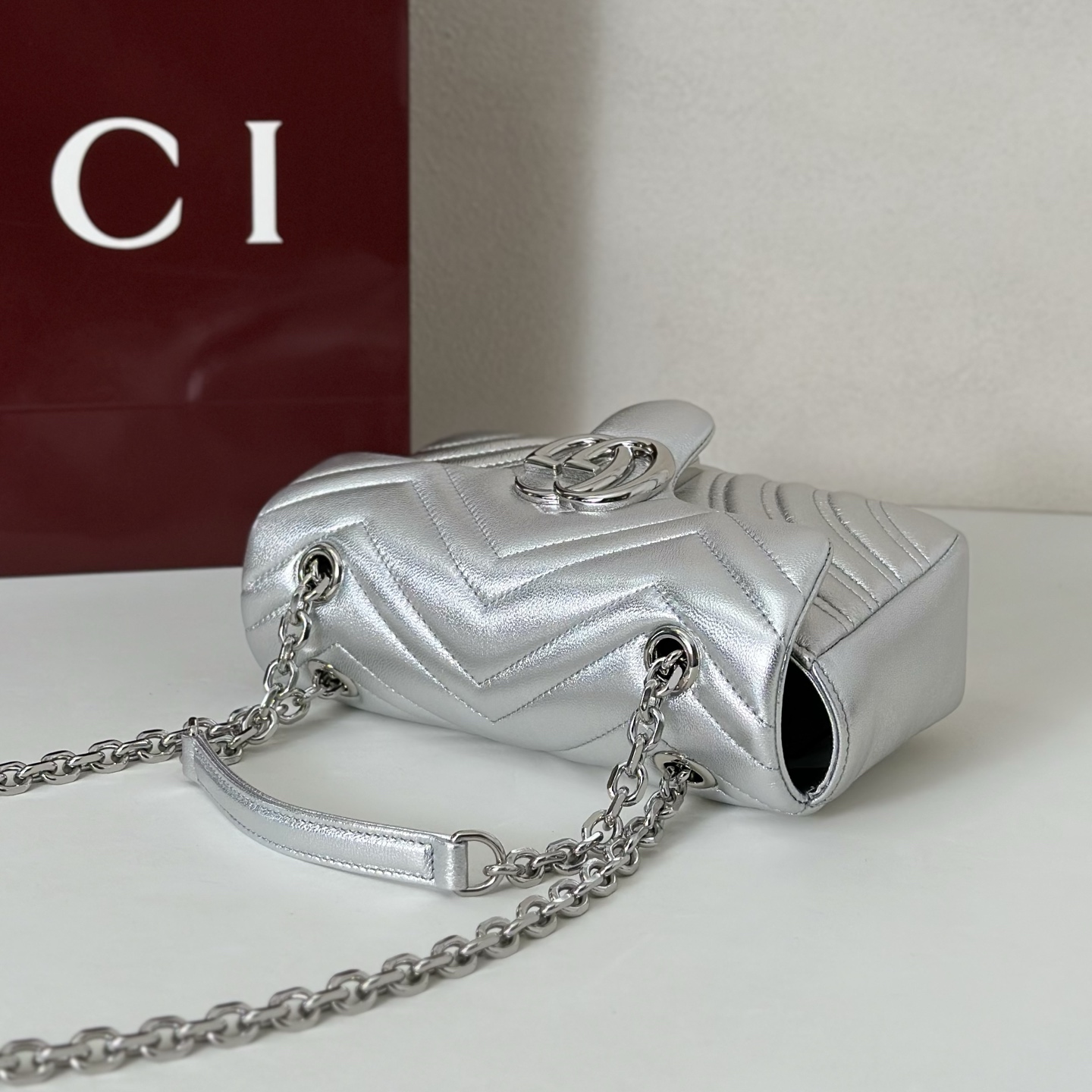 Gvc*1 Marmont Bag-14*23*6CM