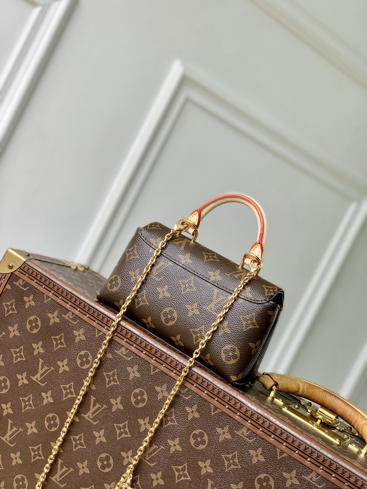 L0vis Vvtt0n Nano Madeleine Handbag-12.5 x 6 x 21CM