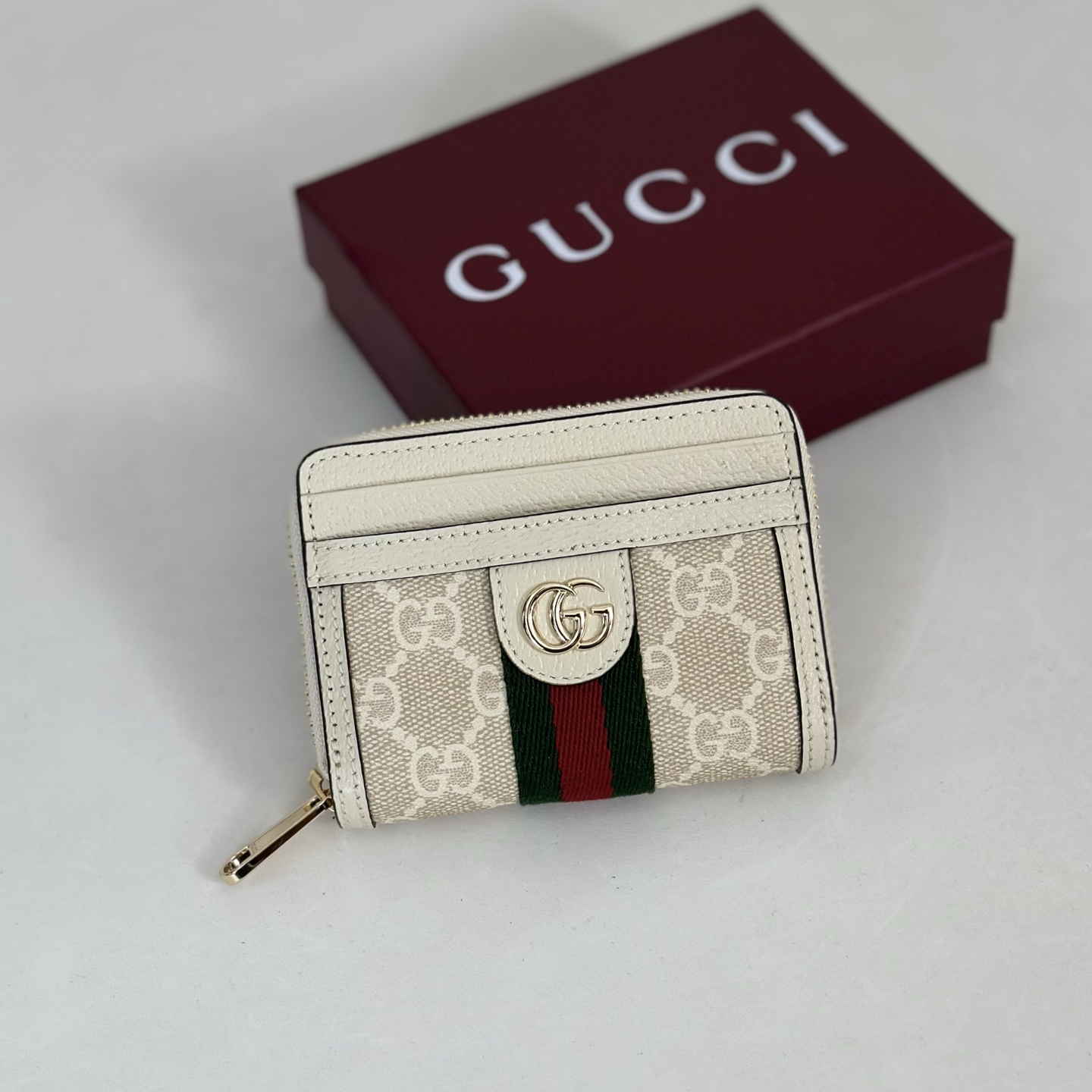 Guc*ci Ophidia Wallet-12*11*3CM