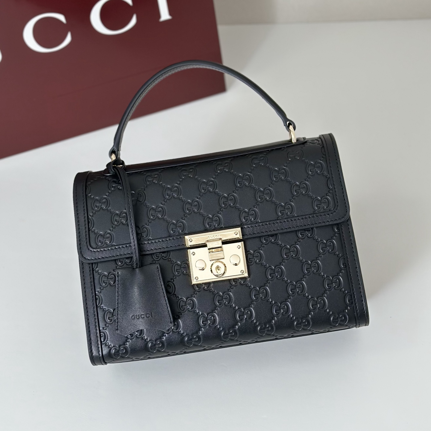 Gvc*1 Padlock Tote Bag-26*18*11.5CM