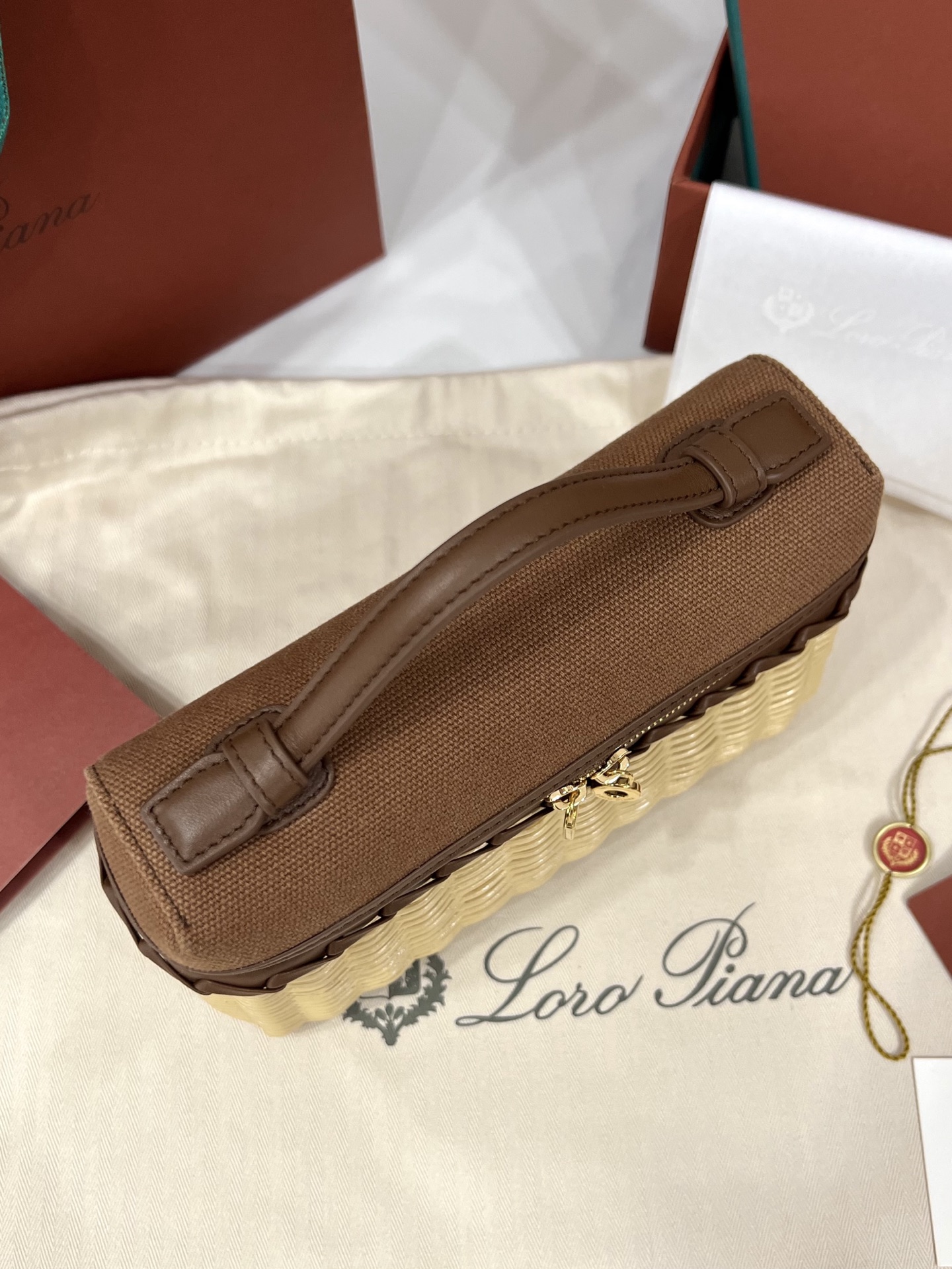 L0r0 P1ana Extra pocket L19 Bag-19*7*12CM