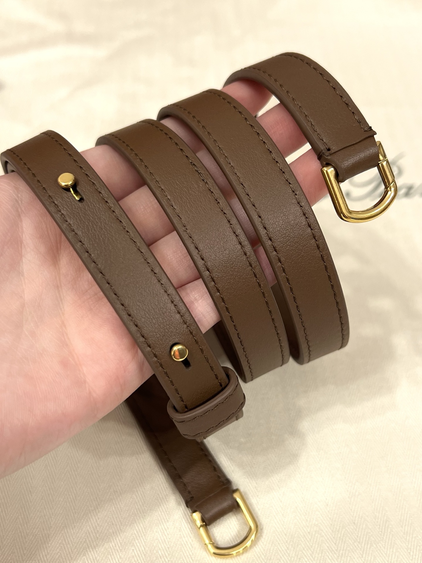 L0r0 P1ana Extra pocket L19 Bag-19*7*12CM