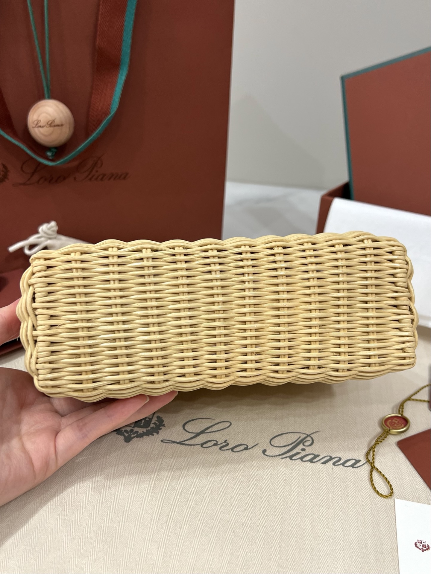 L0r0 P1ana Extra pocket L19 Bag-19*7*12CM