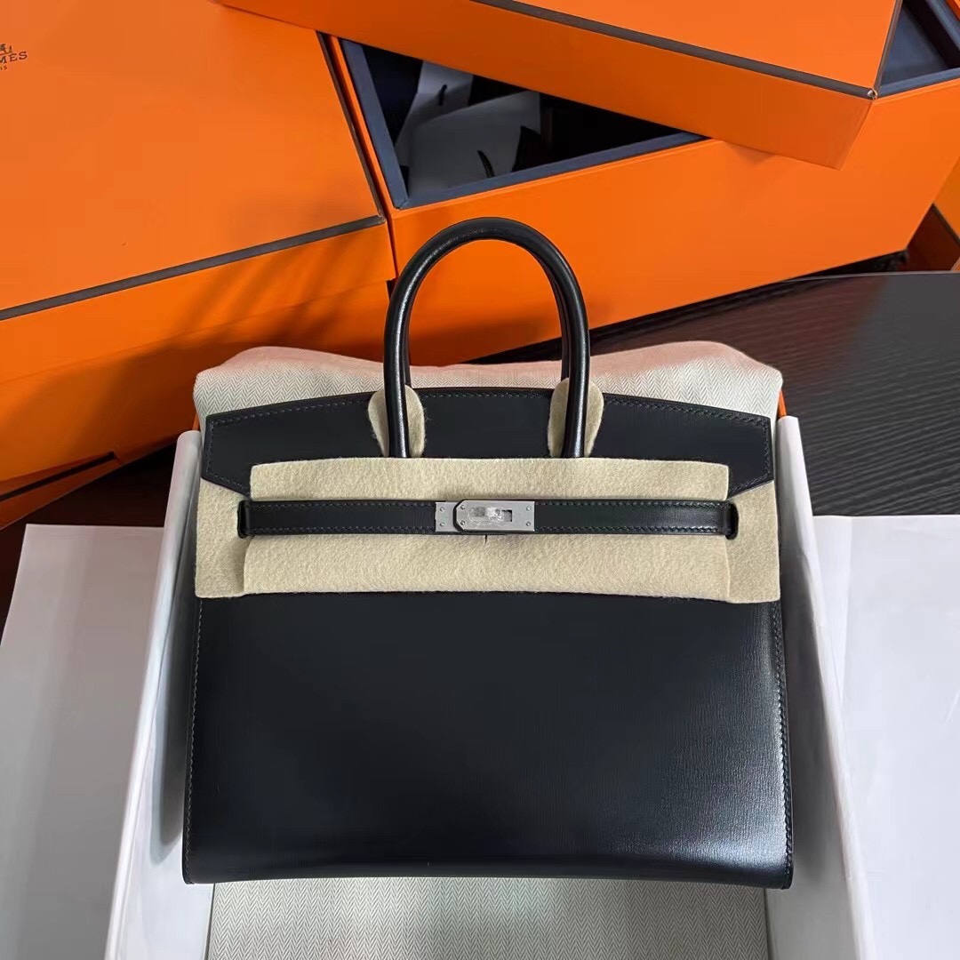 H**me5 Birkin Bag-Box Leather