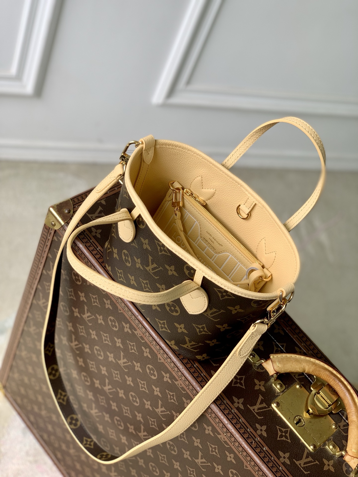 L0vis Vvtt0n Neverfull Bandoulière Inside Out BB-M28337-26.5 x 16.5 x 11CM