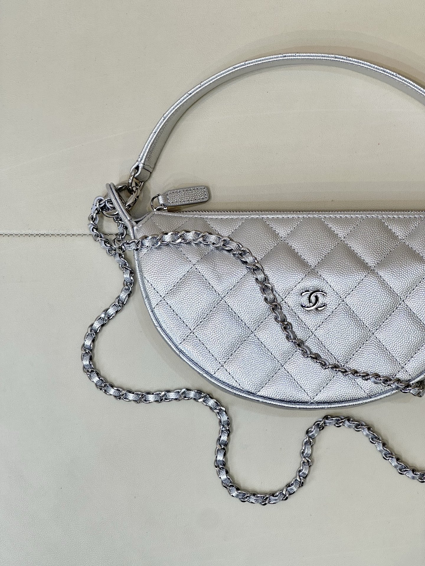 Ch@nel Clutch With Chain-15*22*6CM