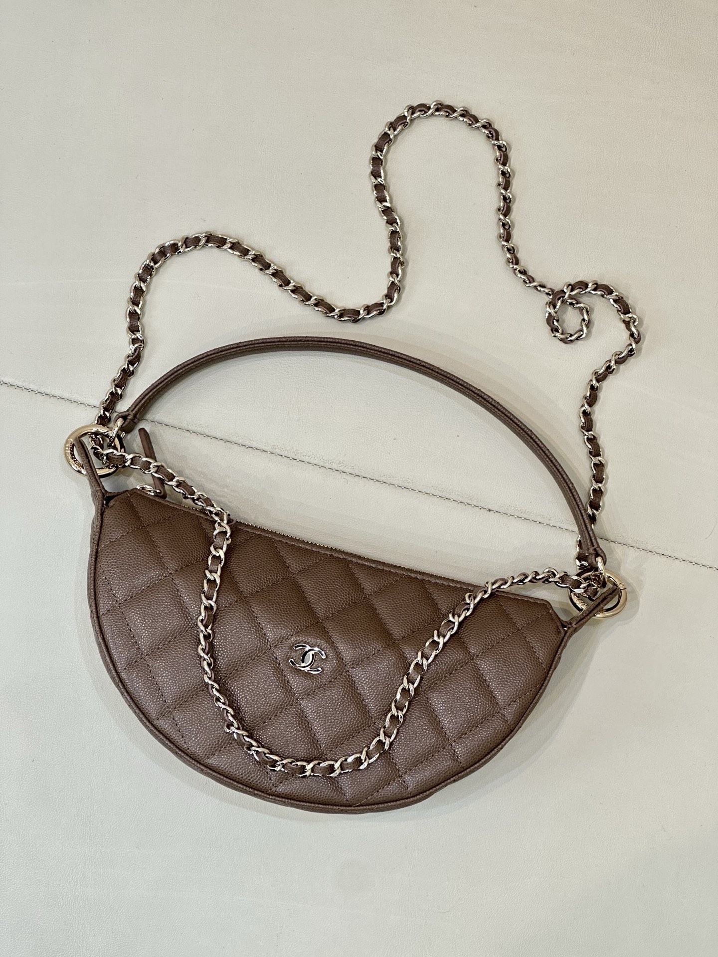 Ch@nel Clutch With Chain-15*22*6CM