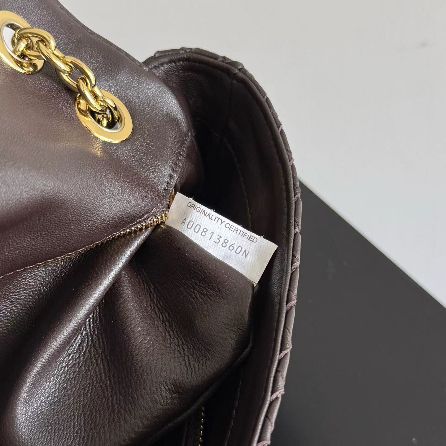 B0tt*ga Ven*ta Madison Intrecciato Leather Shoulder Bag-27*16*6CM