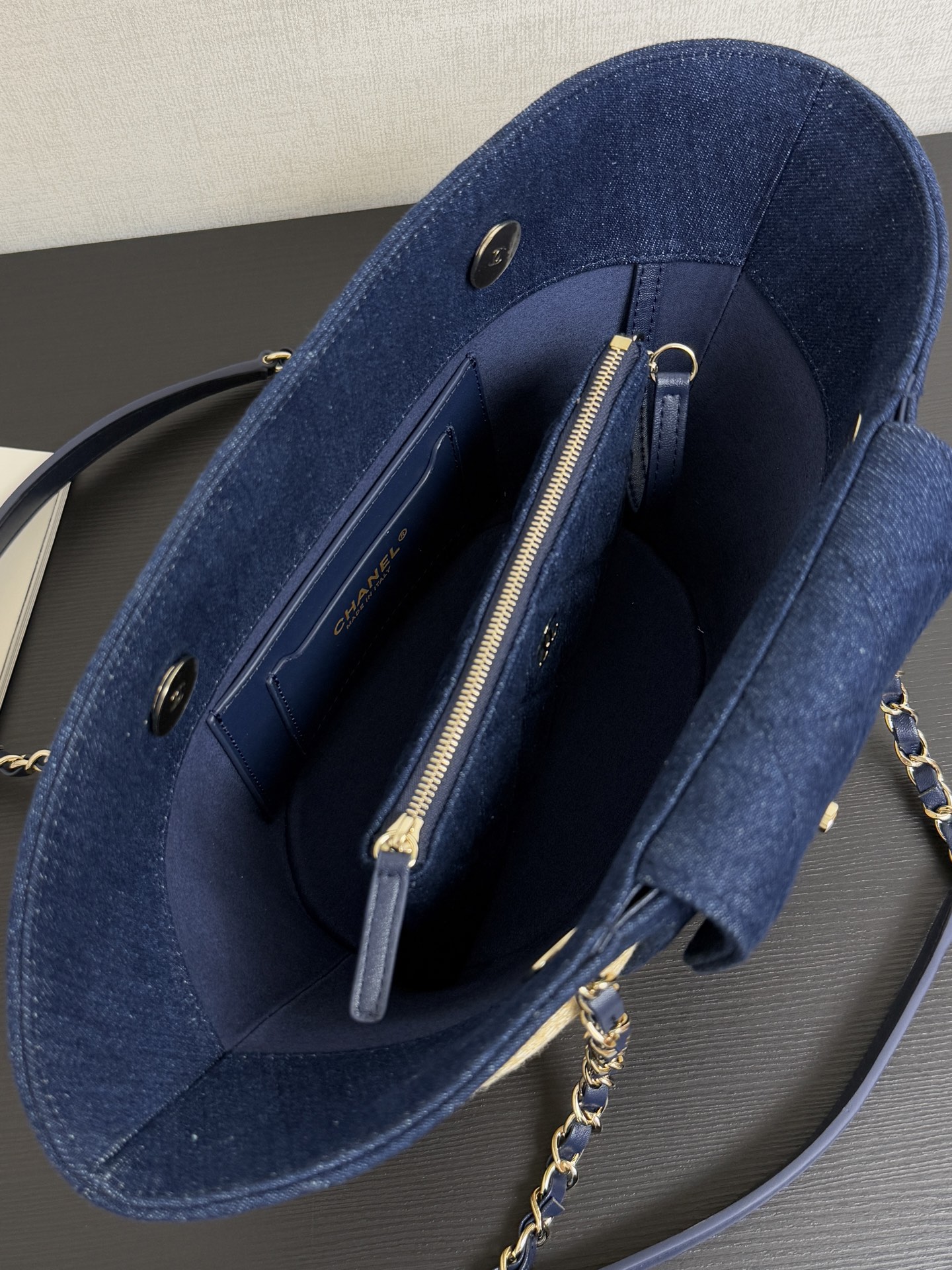 Ch@nel Small Shopping Tote Bag-34*17*12.5CM