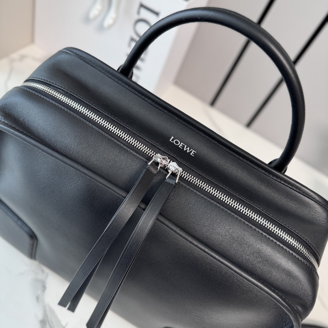 Amazona 180 Bag In Soft Calfskin Black-34.5*14*27CM