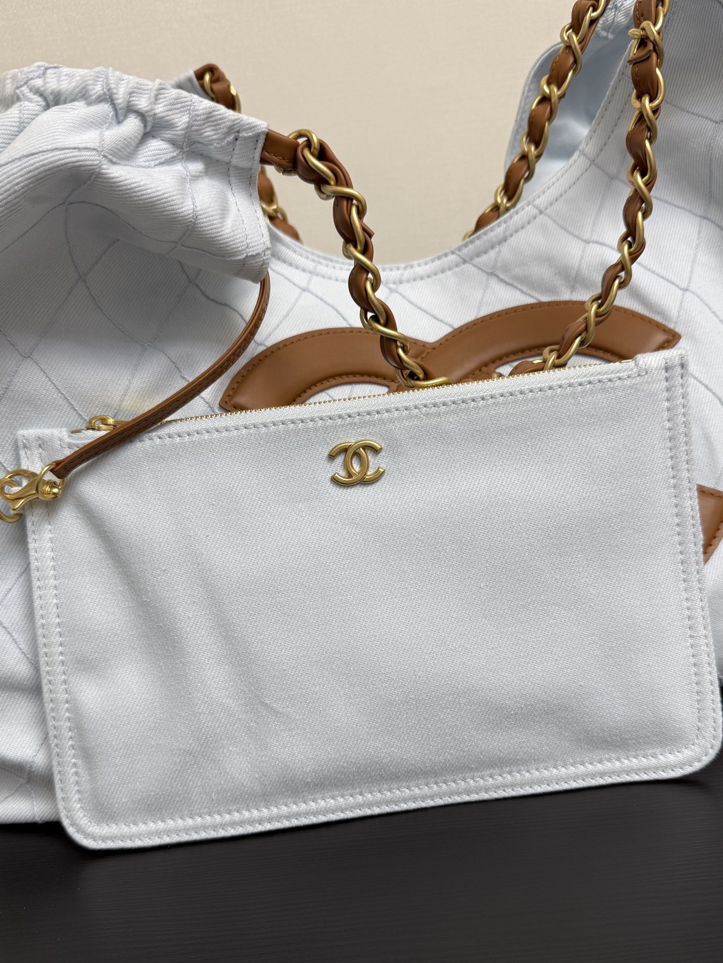 Ch@nel Coco Beach Bag-20×43×17CM