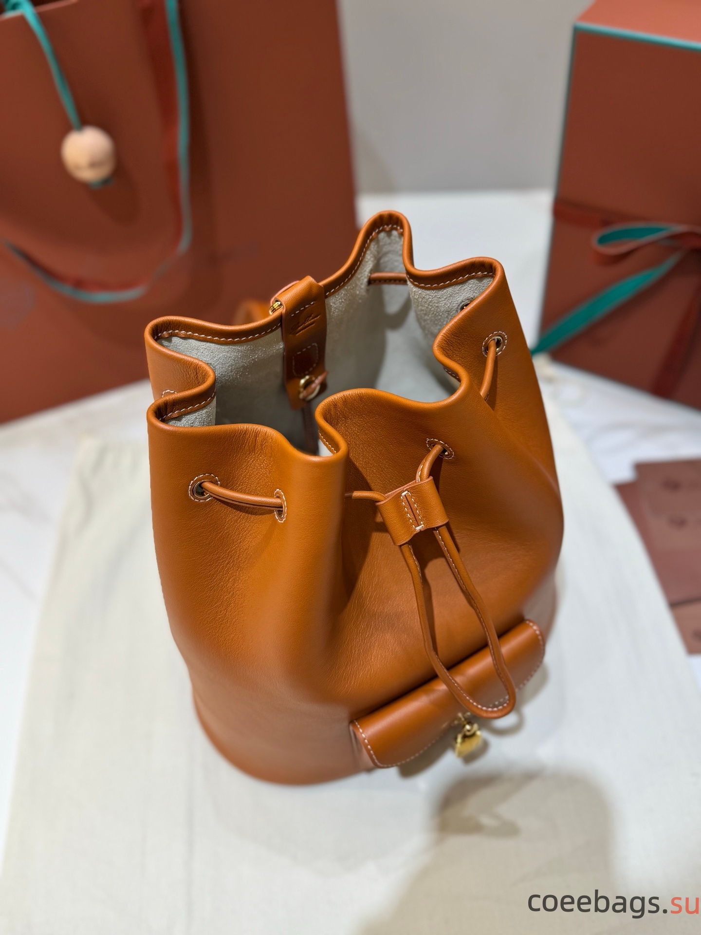 L0r0 P1ana Extra Drawstring L27 Backpack-25x 27x14CM