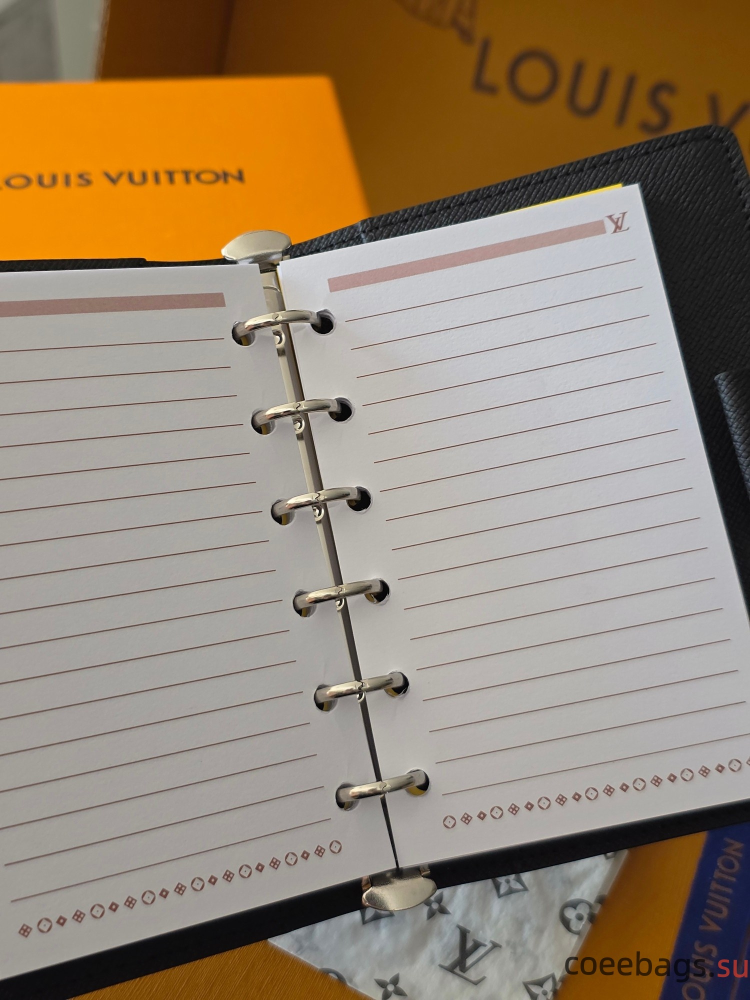 L0vis Vvtt0n Small Ring Agenda Cover-9.9×14CM