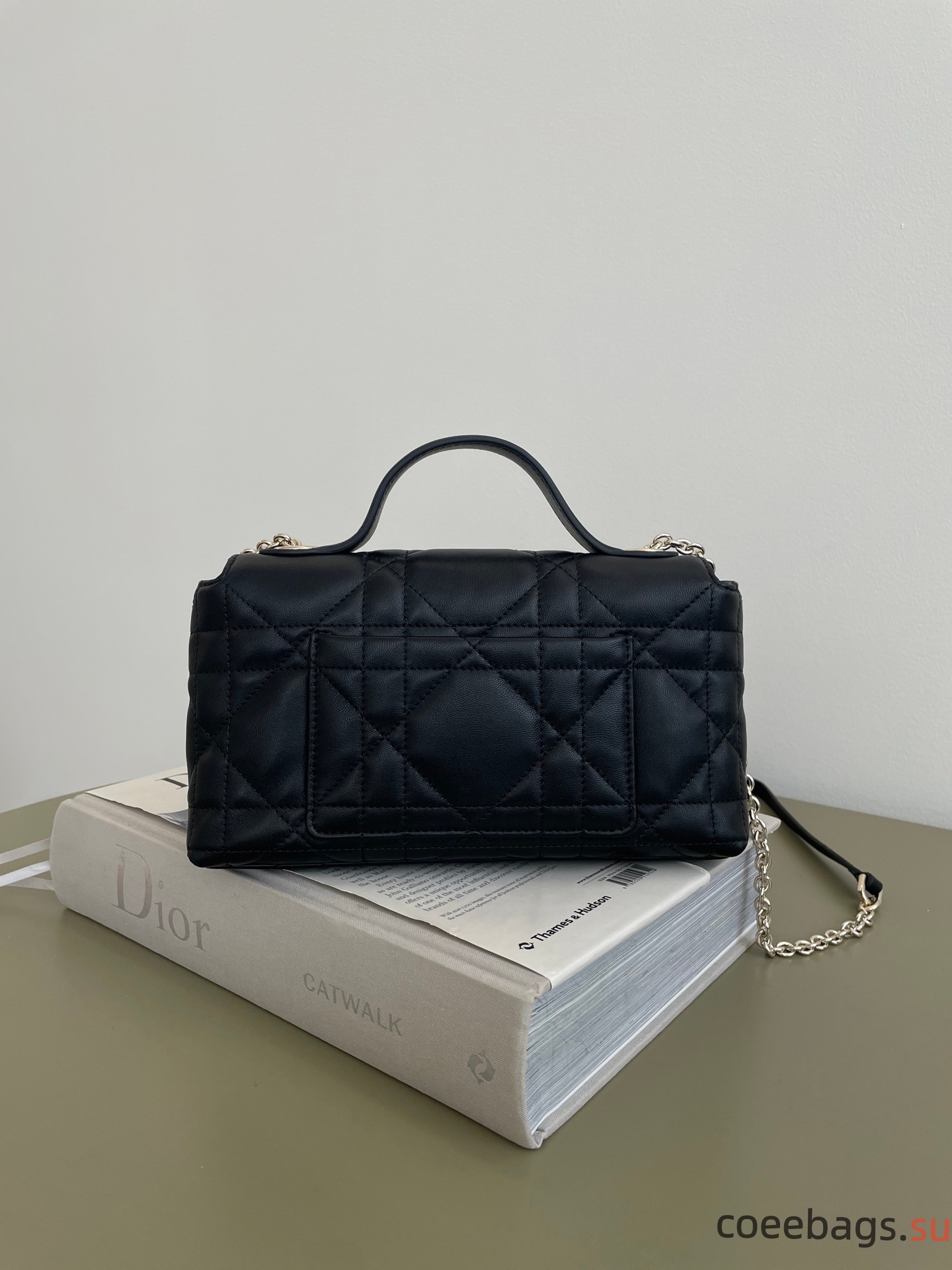 Di*or My Tender Top Handle Mini Bag Rose Tendre Macrocannage-21*7*11.5CM
