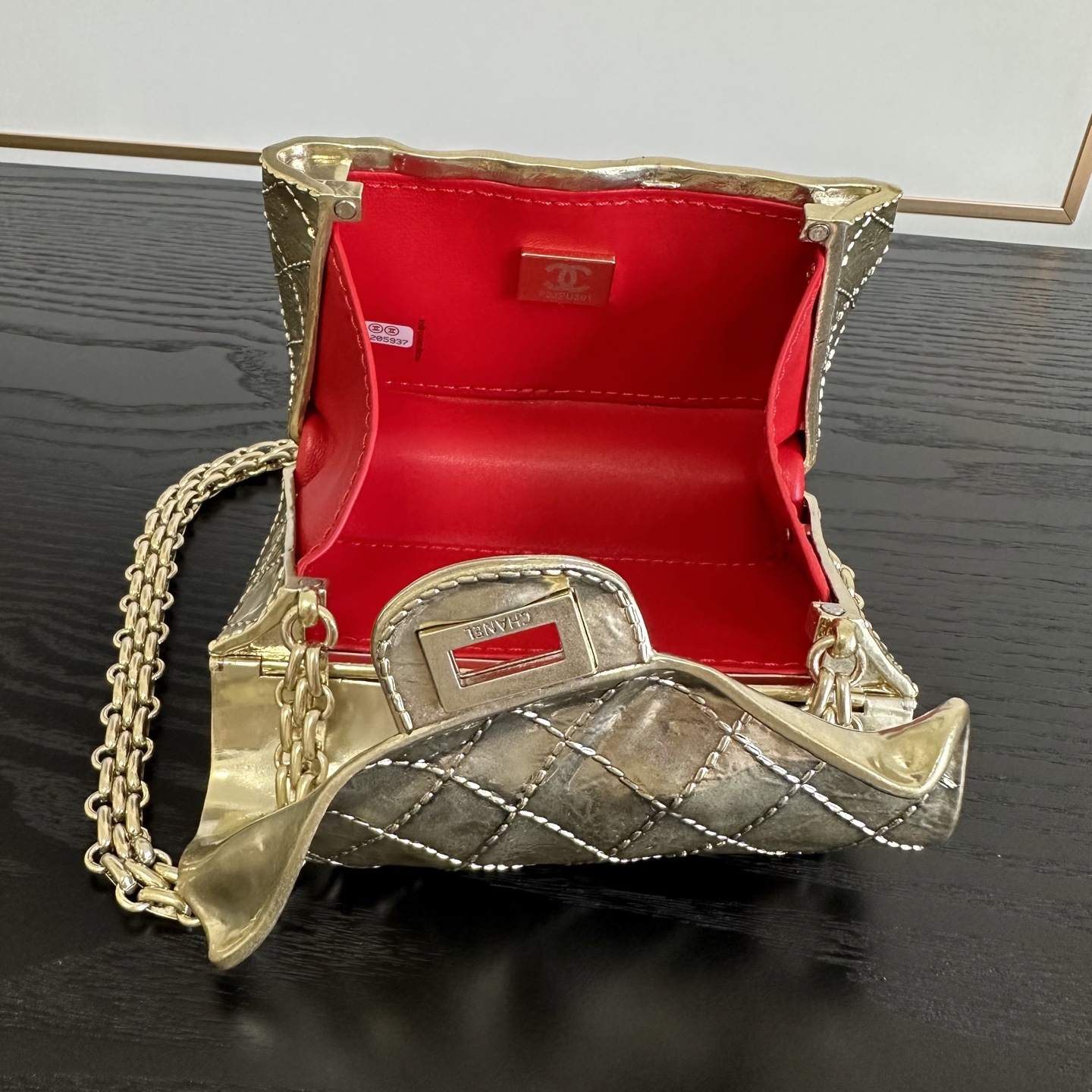 Ch@nel 2.55 Handbag, Lambskin-20CM