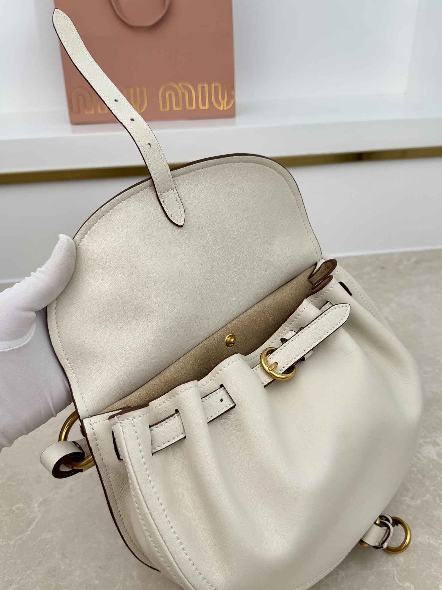 M1um1u Rendez-vous Bag 5BC221-26*19*8CM