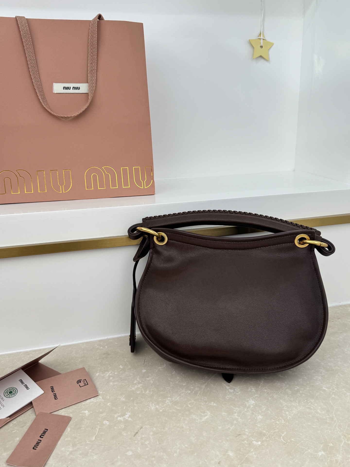 M1um1u Rendez-vous Bag 5BC221-26*19*8CM