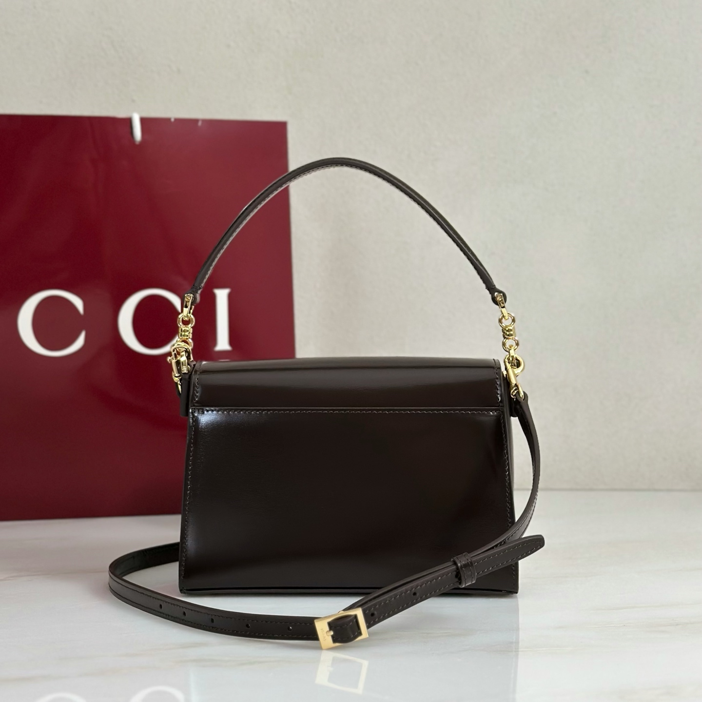 Guc*ci Horsebit Duomo Small Top Handle Bag-20*13.5*6CM