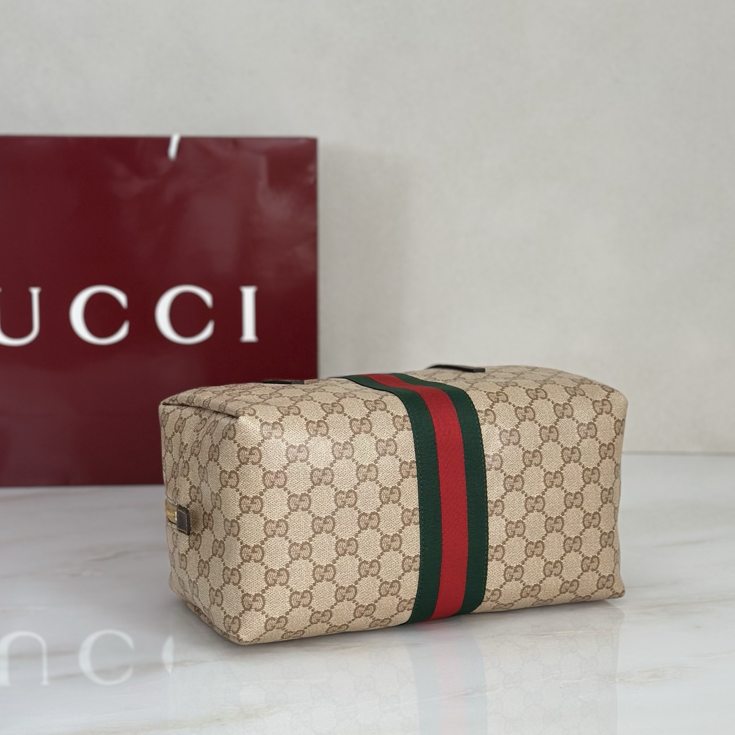 Guc*ci Melrose Medium Boston Bag-29*14*15CM