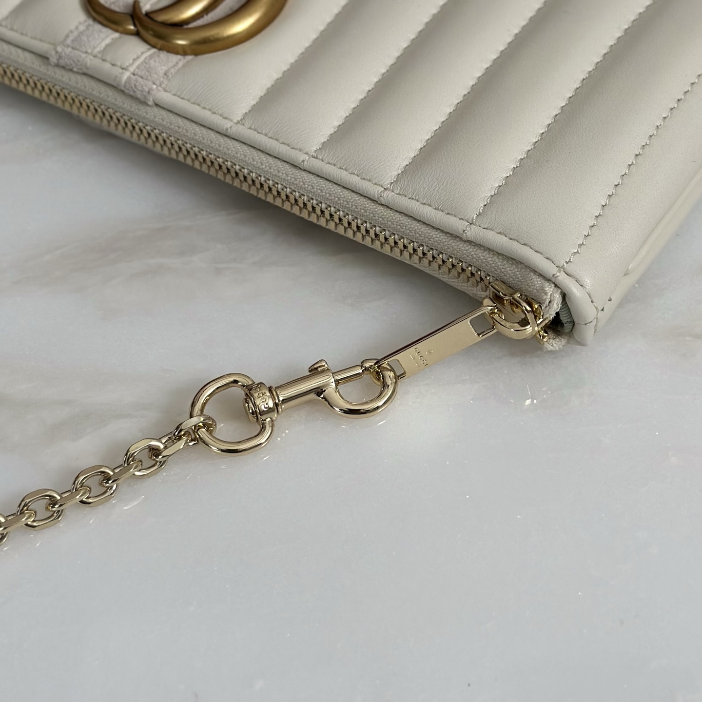 Gv*c* GG Marmont Pouch With Strap-26*13*1.5CM