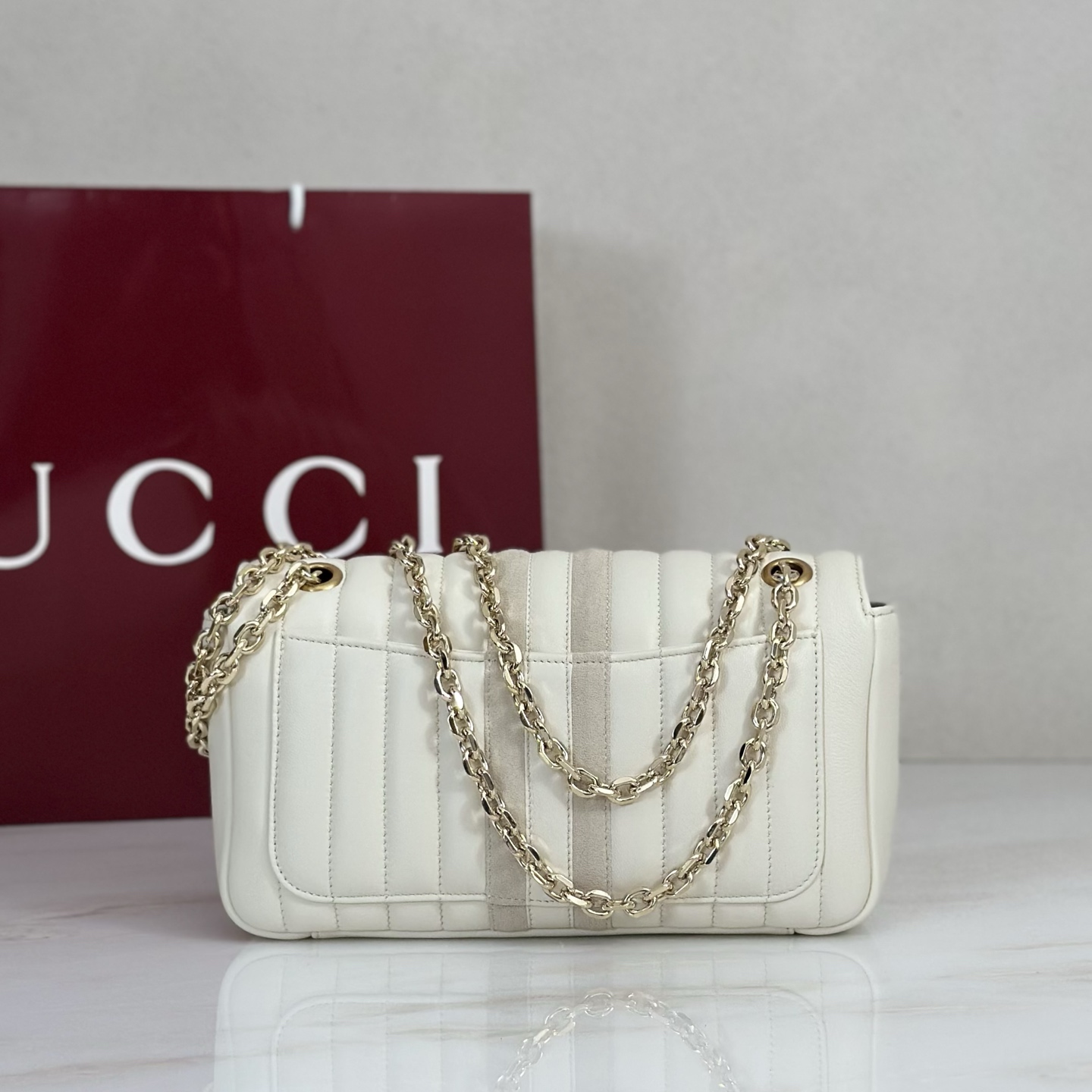 Gv*c* Jetset GG Marmont Shoulder Bag -26*15*7CM