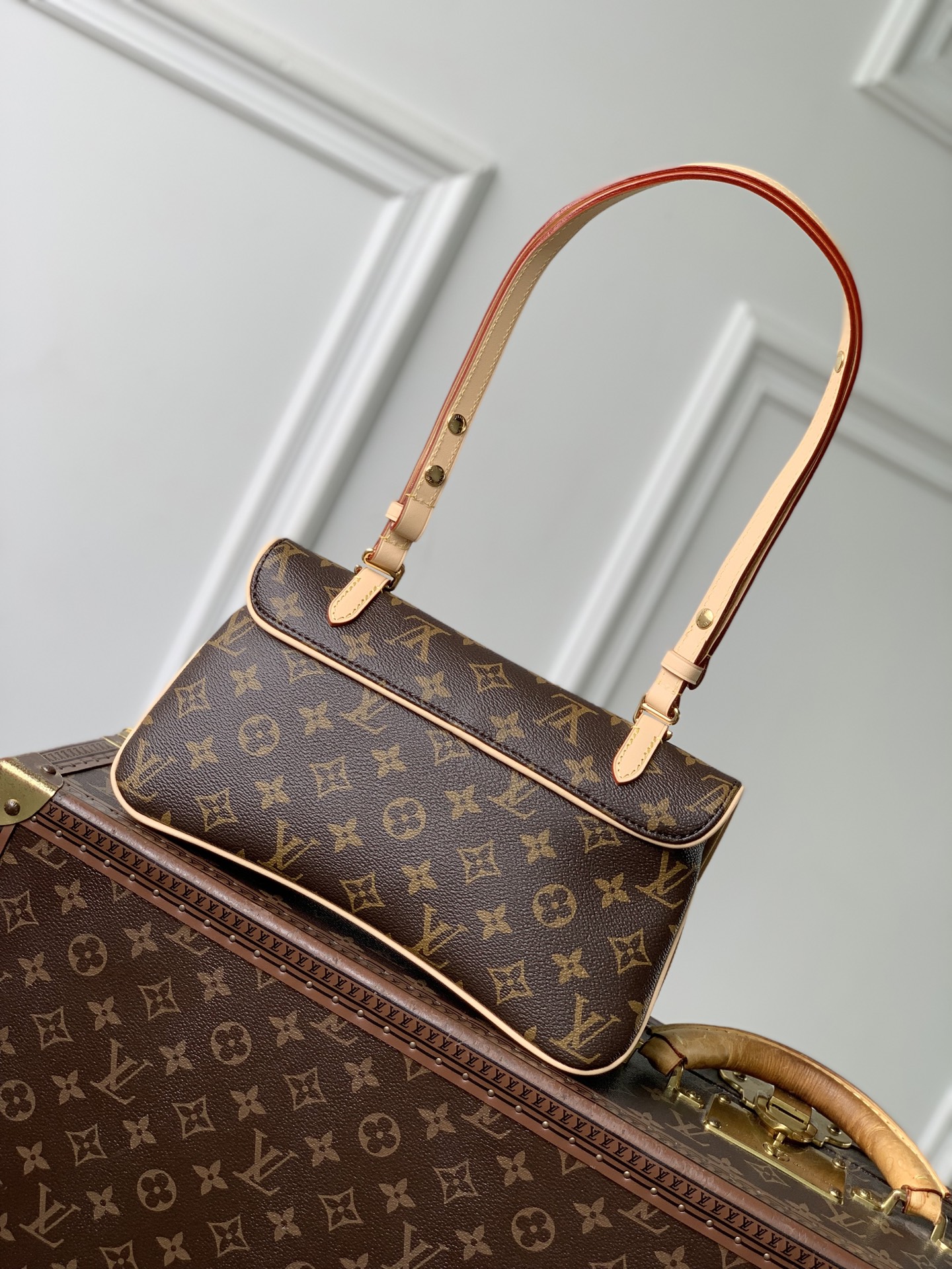 Lou*is Vvtt0n Marelle Monogram - Handbags-28 x 15.5 x 7CM