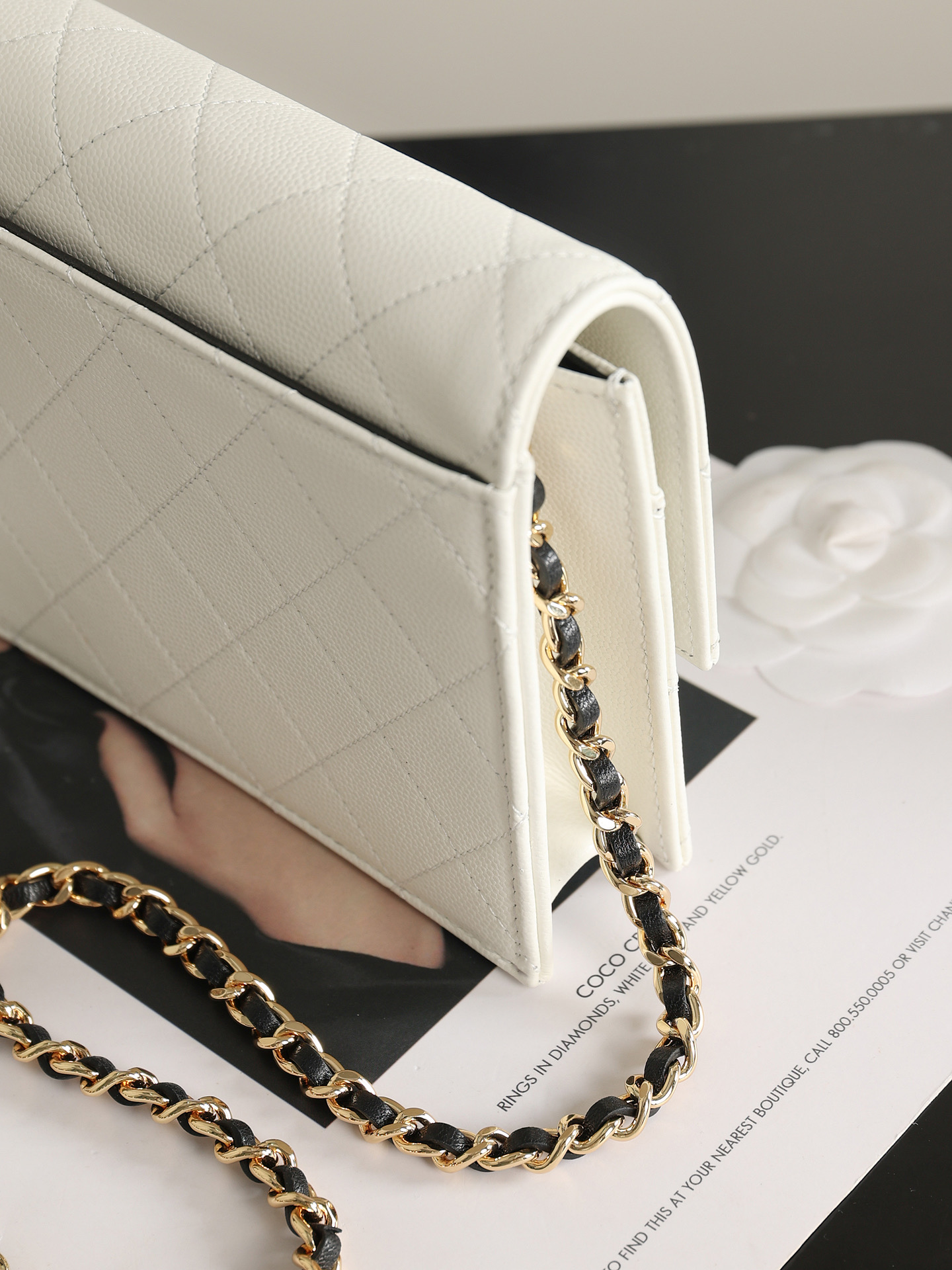 Ch@nel CC Wallet on Chain (WOC) Bag-12*19*4CM
