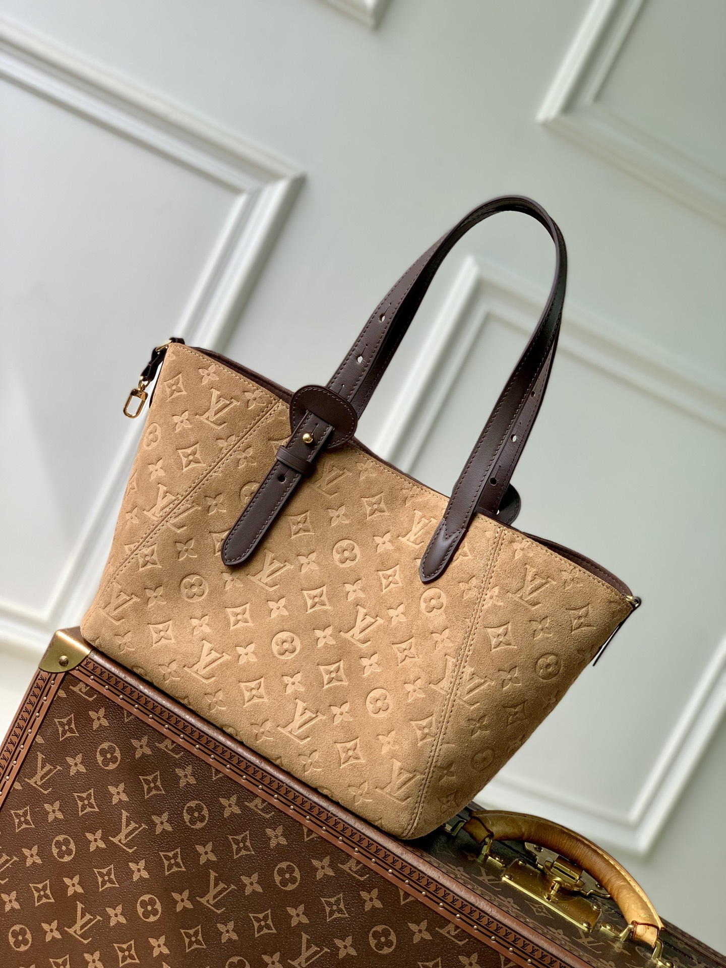 LV All In One Monogram Empreinte Leather - Women -40 x 22 x 15CM