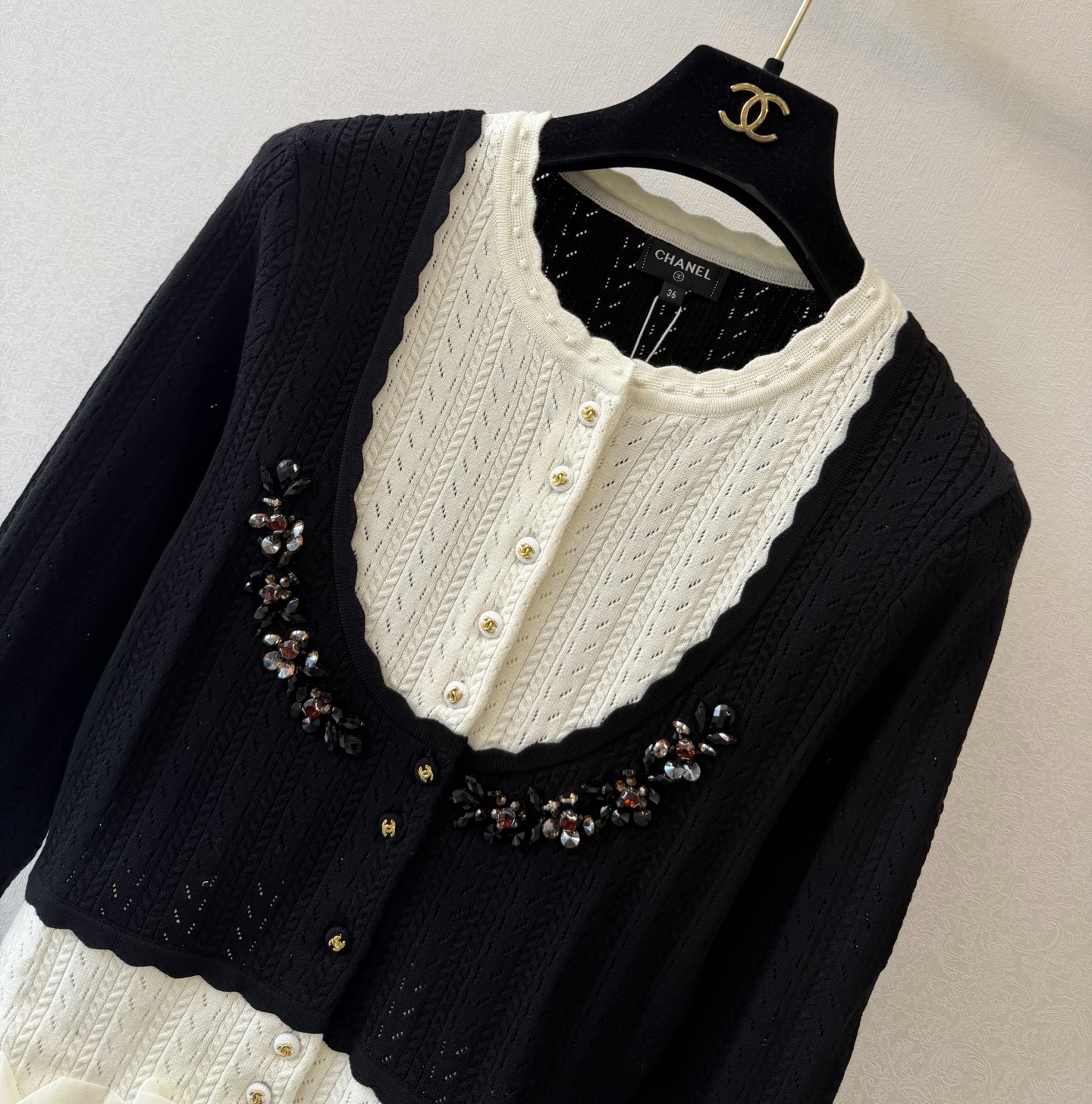 Ch@nel 26S Knit Cardigan
